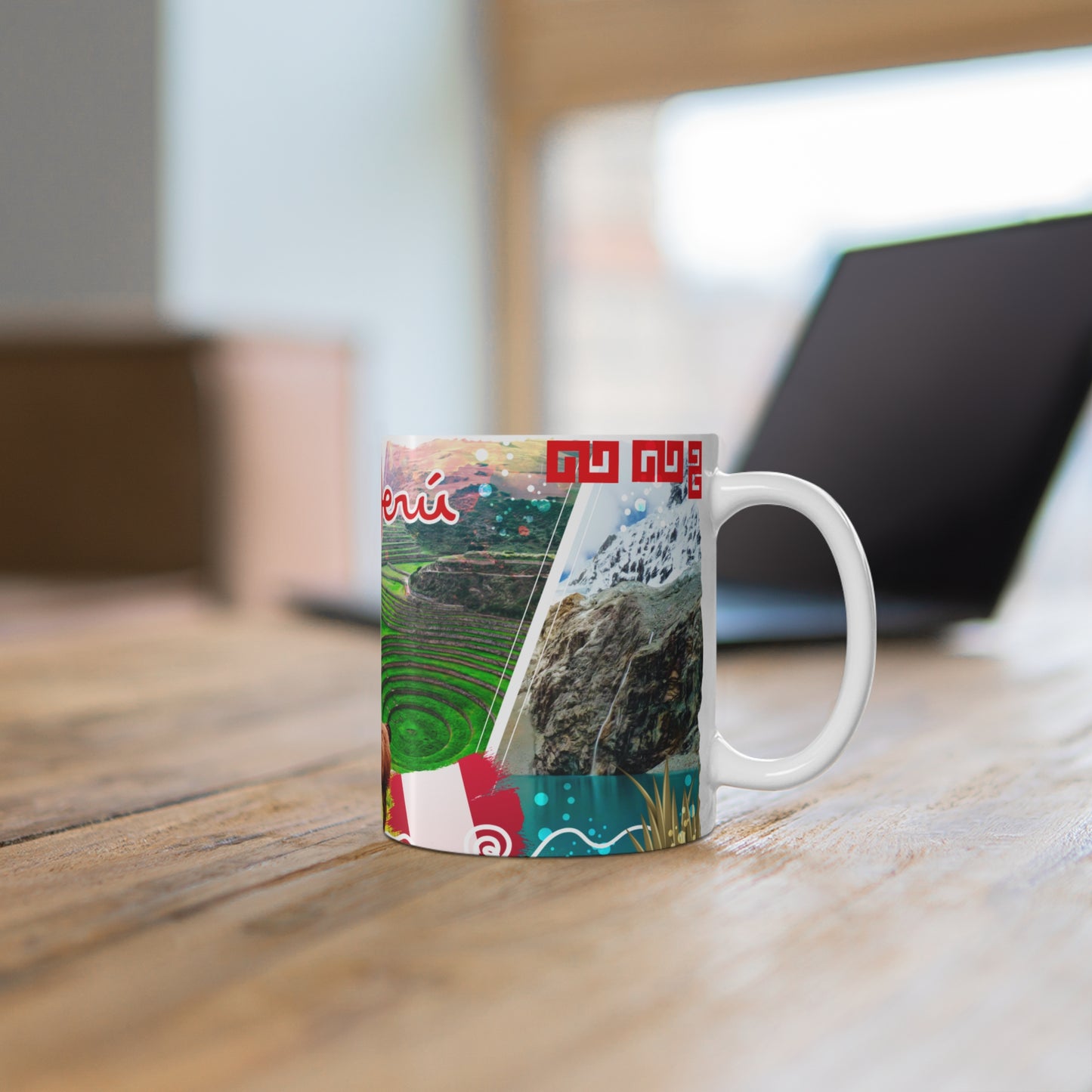 Peru Adventure Mug, Travel Mug, Nature Lover Gift, Coffee Mug, Souvenir Mug, Landscape Mug, Taza Perú