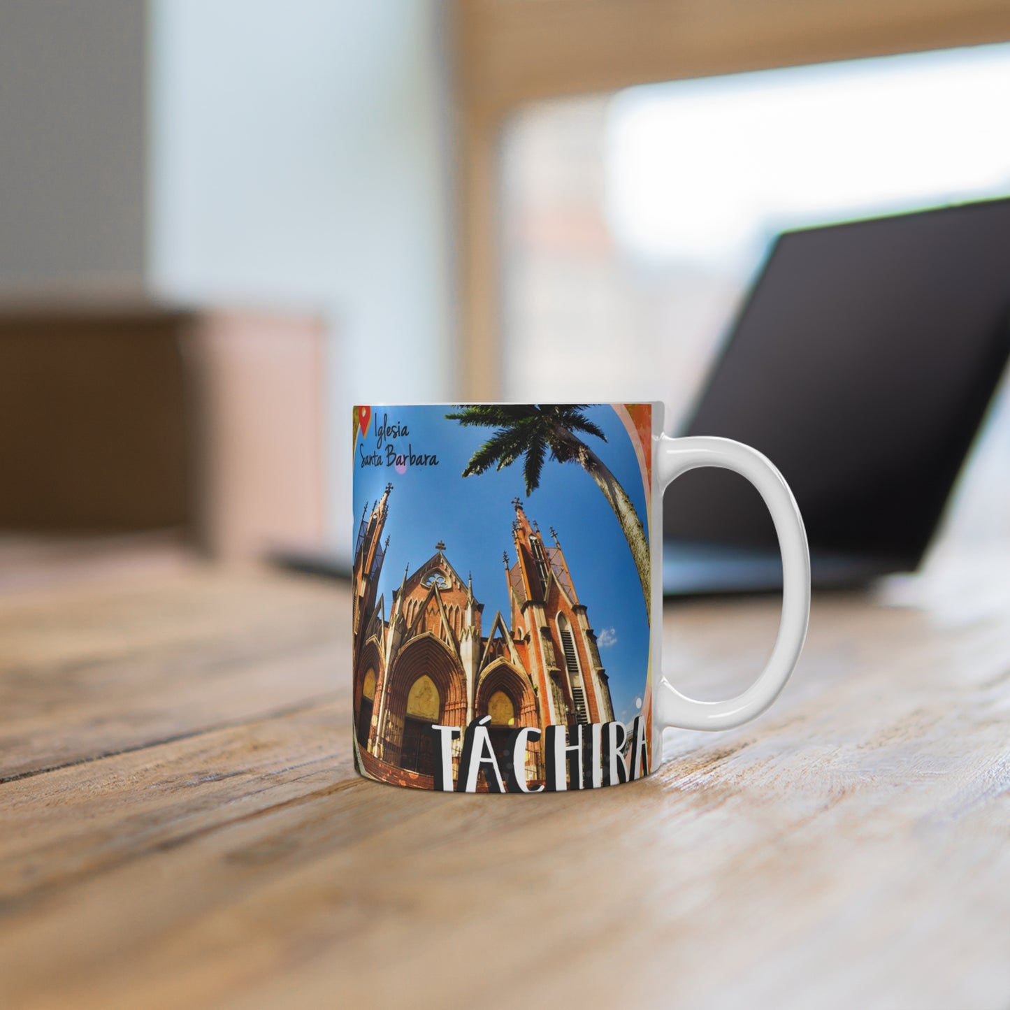 Venezuelan Landscape Mug, 11oz Travel Mug, Coffee Cup, Souvenir Gift, Scenic Keepsake, Nature Lover's Mug, Taza Venezuela
