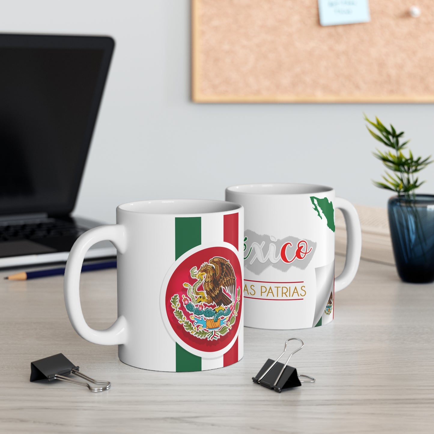 Mexican Heritage Mug | Celebrate Fiestas Patrias, Coffee Cup for Cultural Pride, Gift for Mexico Independence Day, Taza México