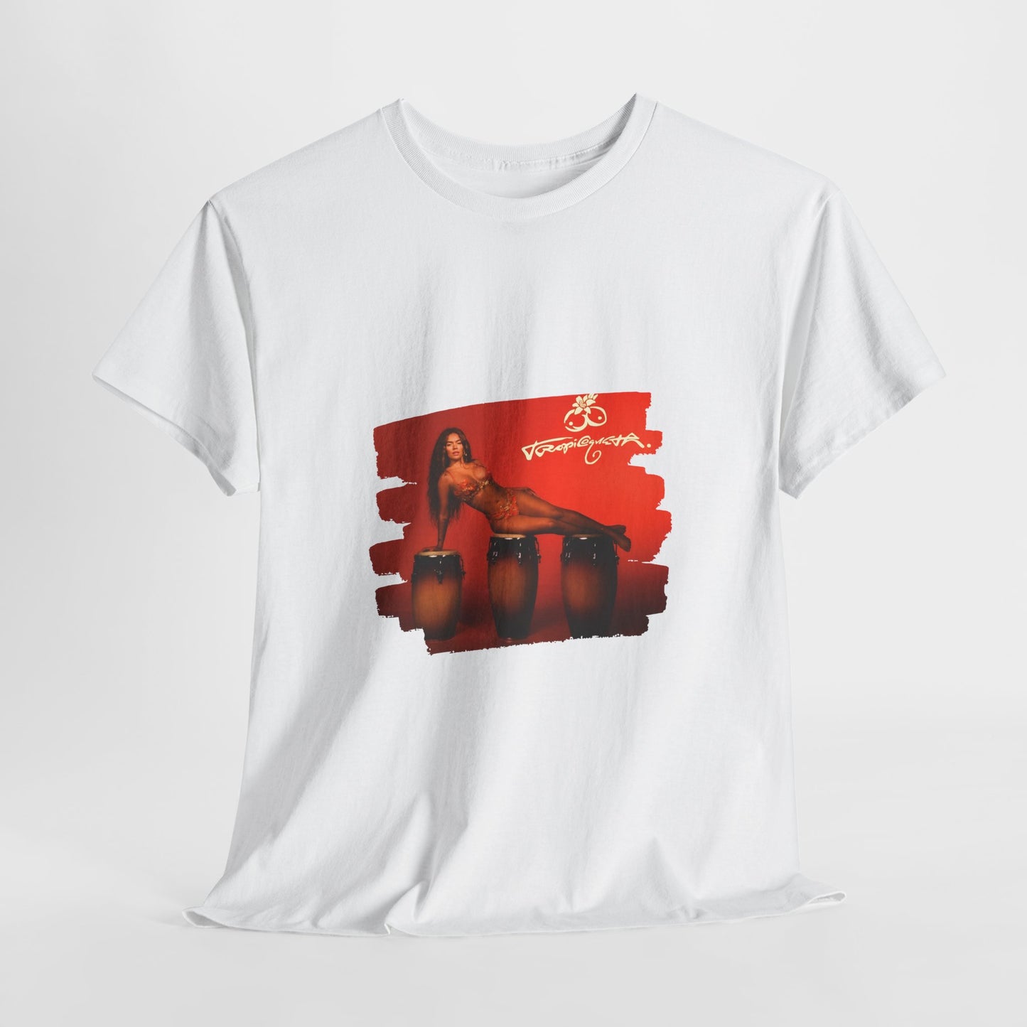 Karol G Unisex Heavy Cotton Tee - Album Tropicoqueta 2025 Camiseta