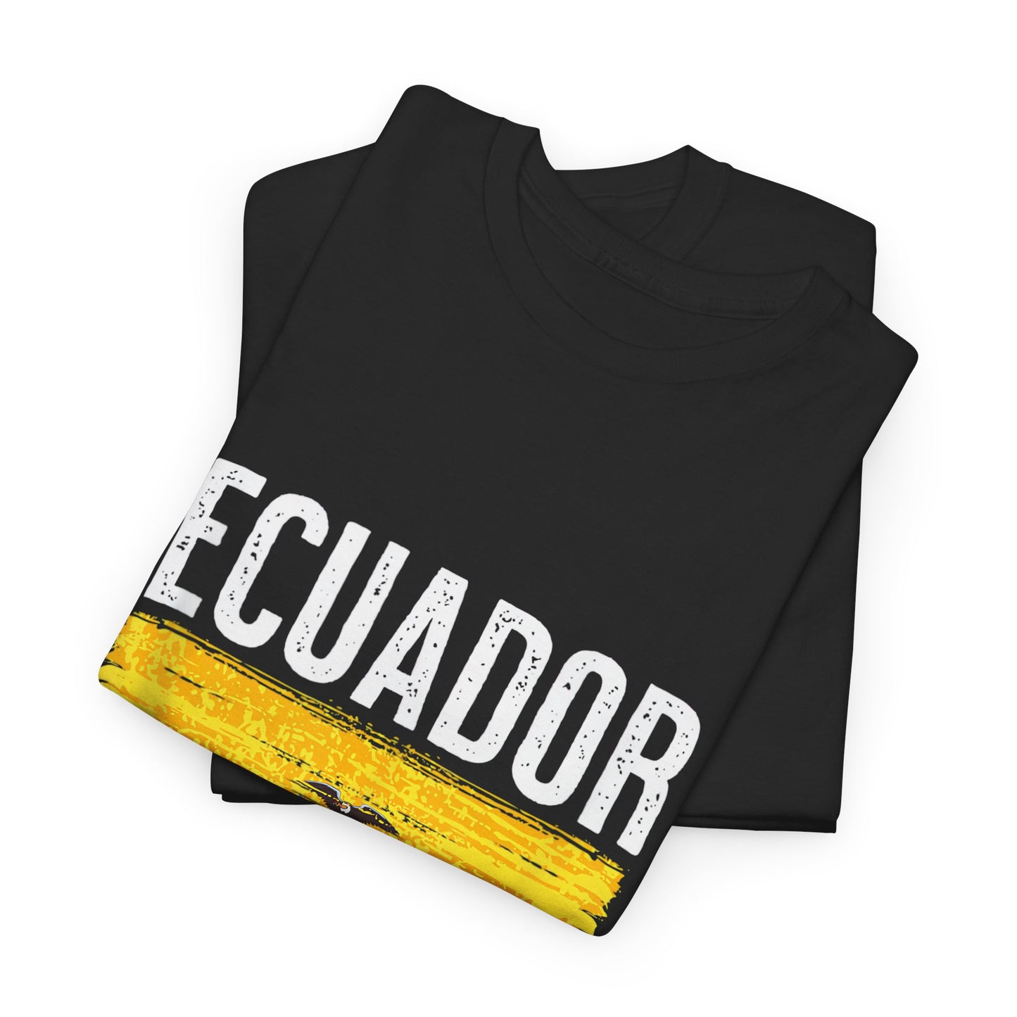 Ecuador Flag Unisex Cotton Tee | Casual Wear, Travel Souvenir, Gifts for Him, Gifts for Her, Summer Tee