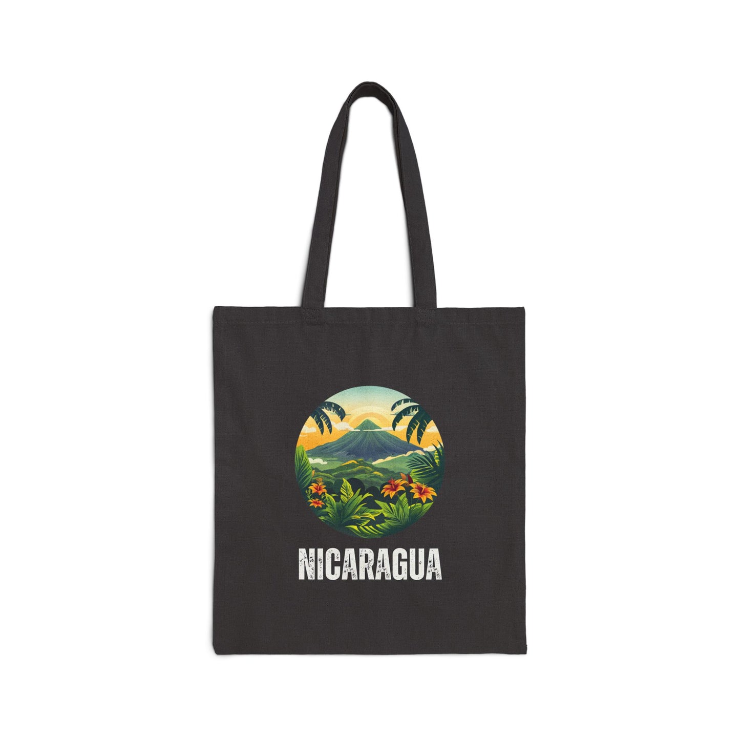 Nicaragua Tropical Paradise Tote Bag, Eco-Friendly Shopping Bag, Beach Essentials, Gift for Travelers, Adventurer's Companion