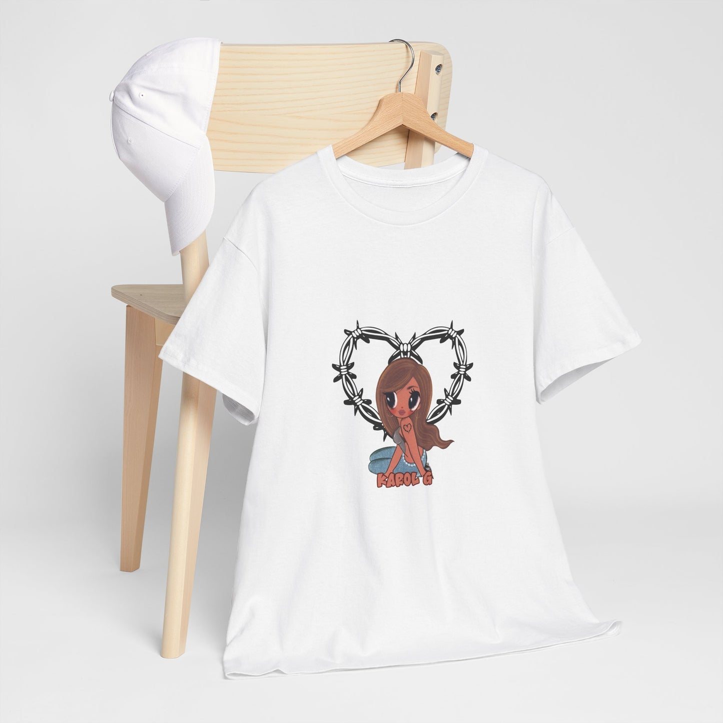 Karol G Unisex Heavy Cotton Tee - Album Tropicoqueta 2025 Camiseta