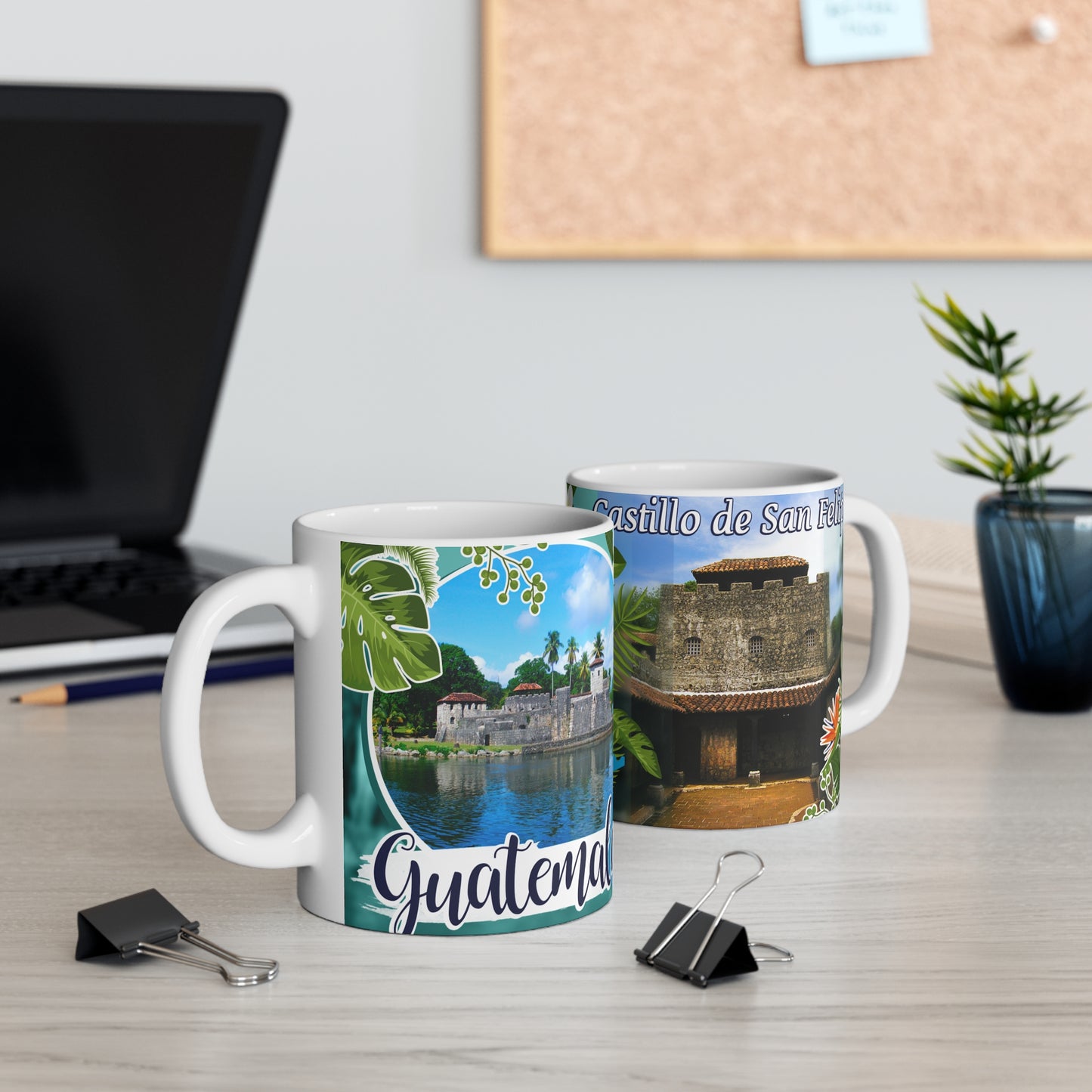 Guatemala-Themed 11oz Mug, Tropical Coffee Cup, Souvenir Drinkware, Travel Gift, Nature Lover's Present, Taza Guatemala