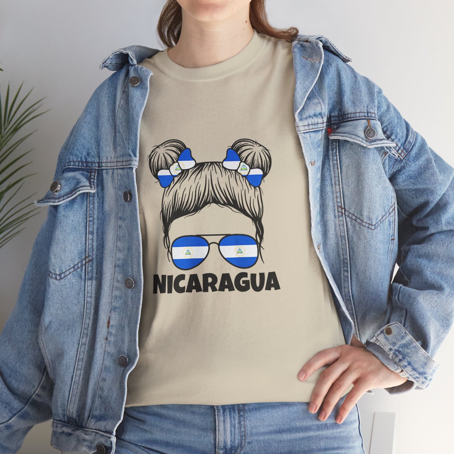 Nicaragua Pride Tee, Unisex Cotton T-Shirt, Summer Festival Shirt, Travel T-Shirt, Gift for Nicaraguan Heritage, Casual Everyday Wear