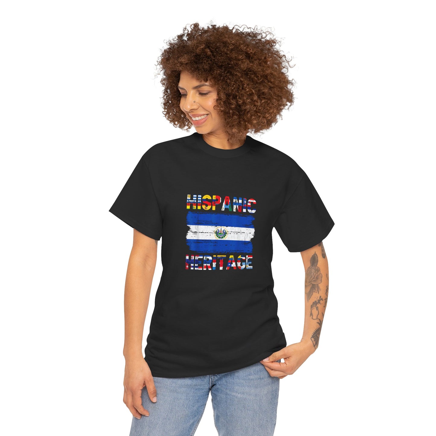 Hispanic Heritage Unisex Tee, Celebration T-Shirt, Cultural Pride Top, Gift for Heritage Month, Casual Wear, Everyday Style