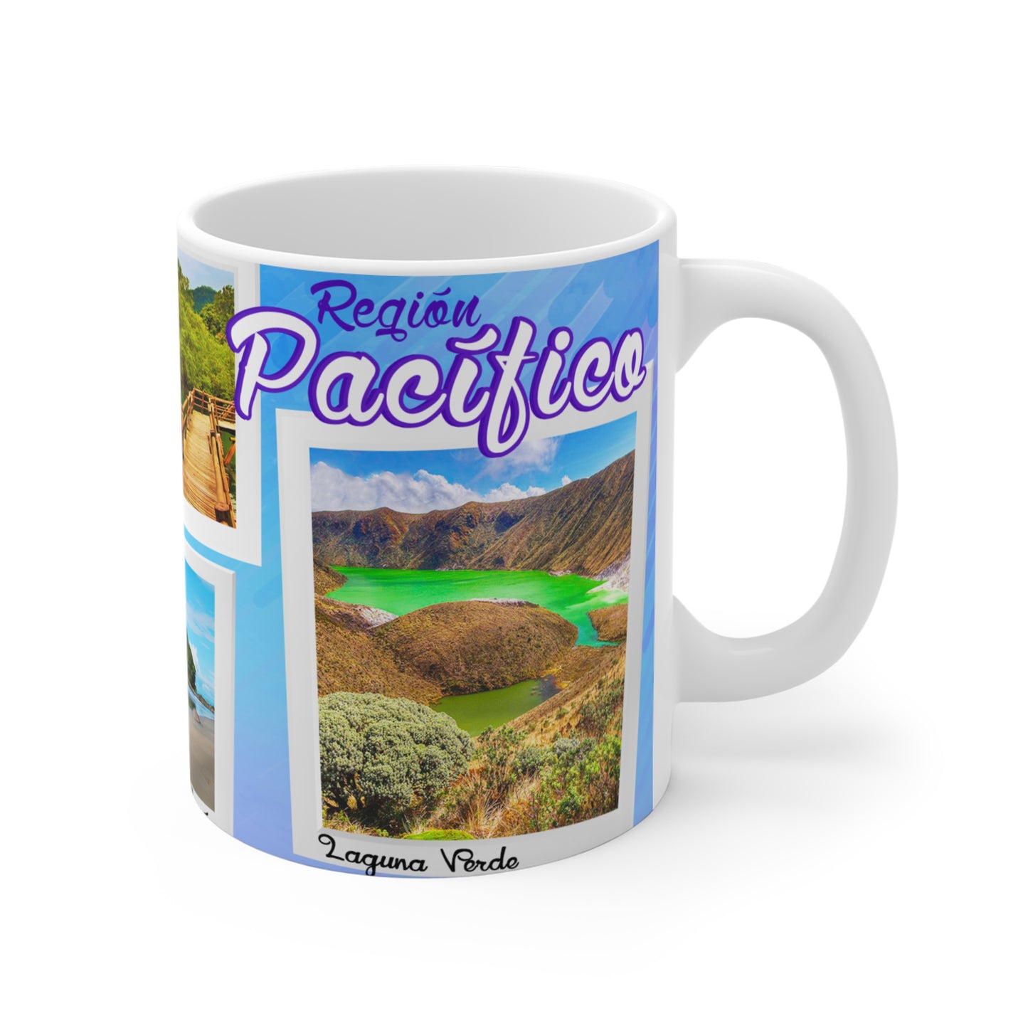 Scenic Travel Mug - Perfect for Adventure Lovers, Travel Enthusiasts, Nature Lovers, Gifts for Friends, Vacation Memories, Pacifico Colombiano