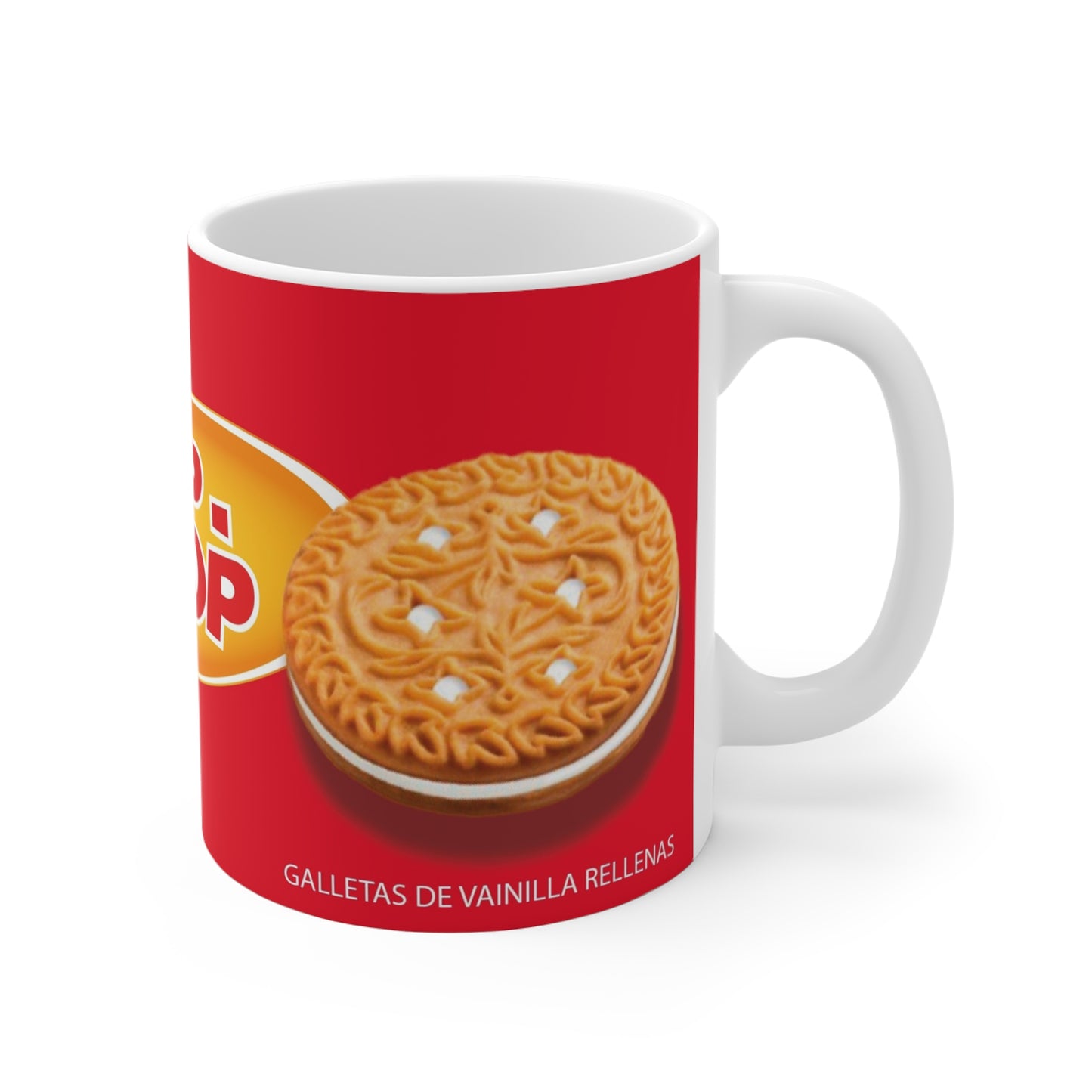 Tip Top Cheerful Mug for Coffee & Tea Lovers, Fun Gift for Birthdays, Holidays, Collectibles, Retro Style Kitchen Decor, Taza Venezuela