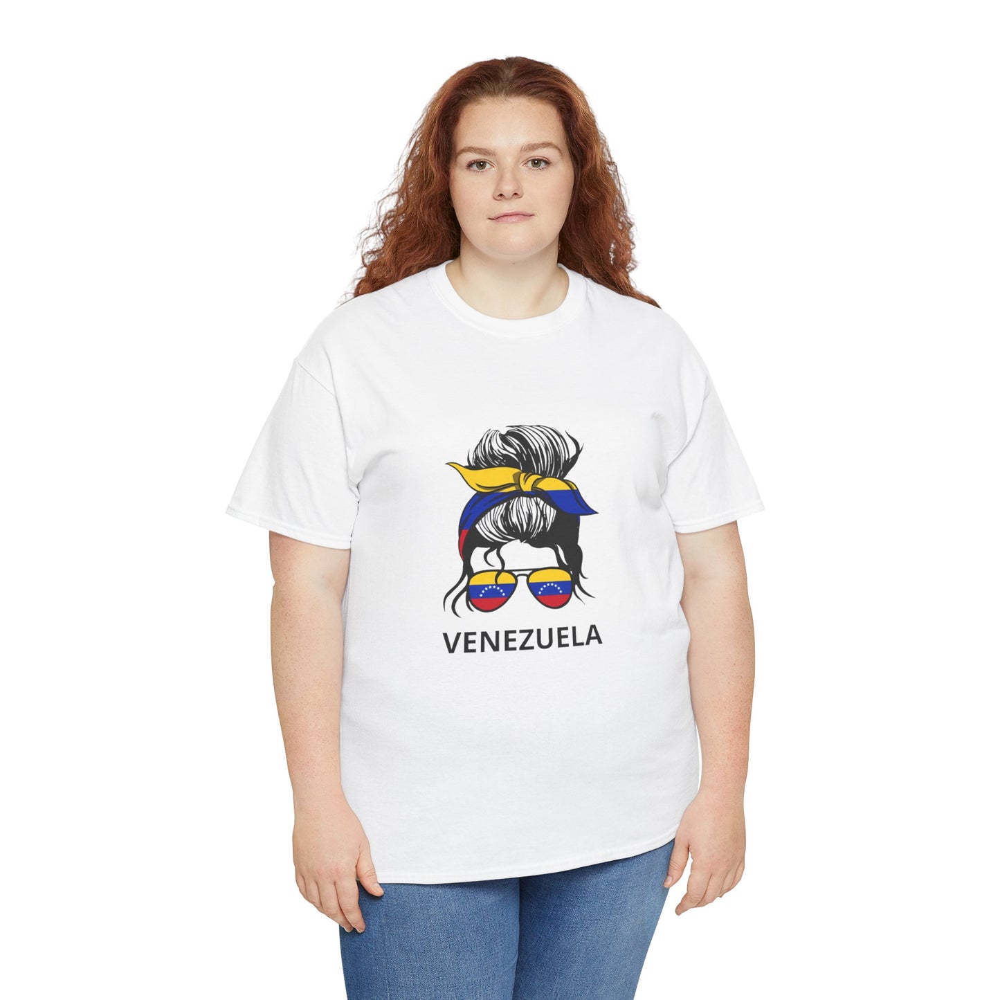 Venezuelan Pride Tee, Unisex Cotton T-Shirt, Casual Wear, Gift for Her, Summer Outfit, Cultural Celebration