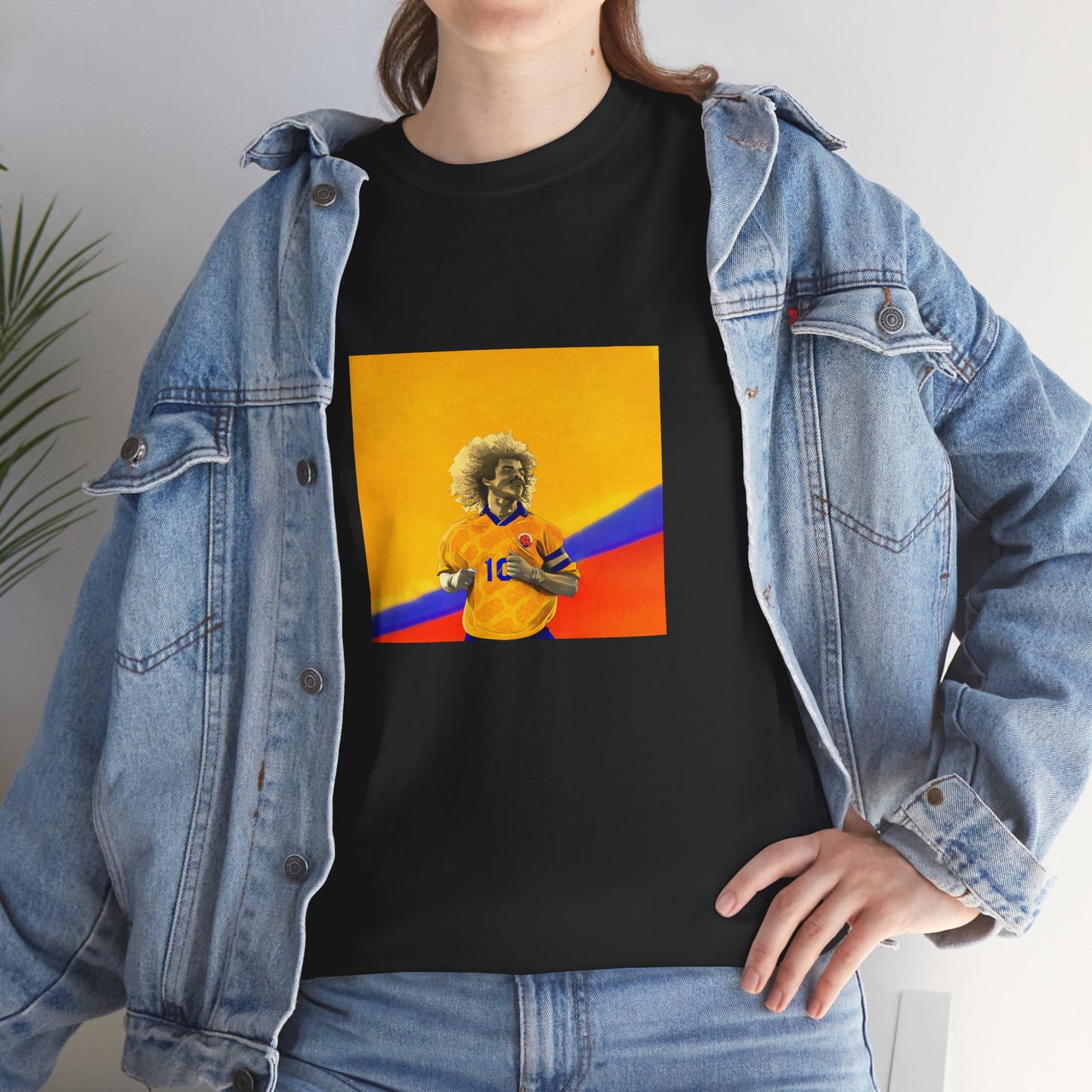 Colombian Football Unisex Tee - Camiseta del Pibe Valderrama