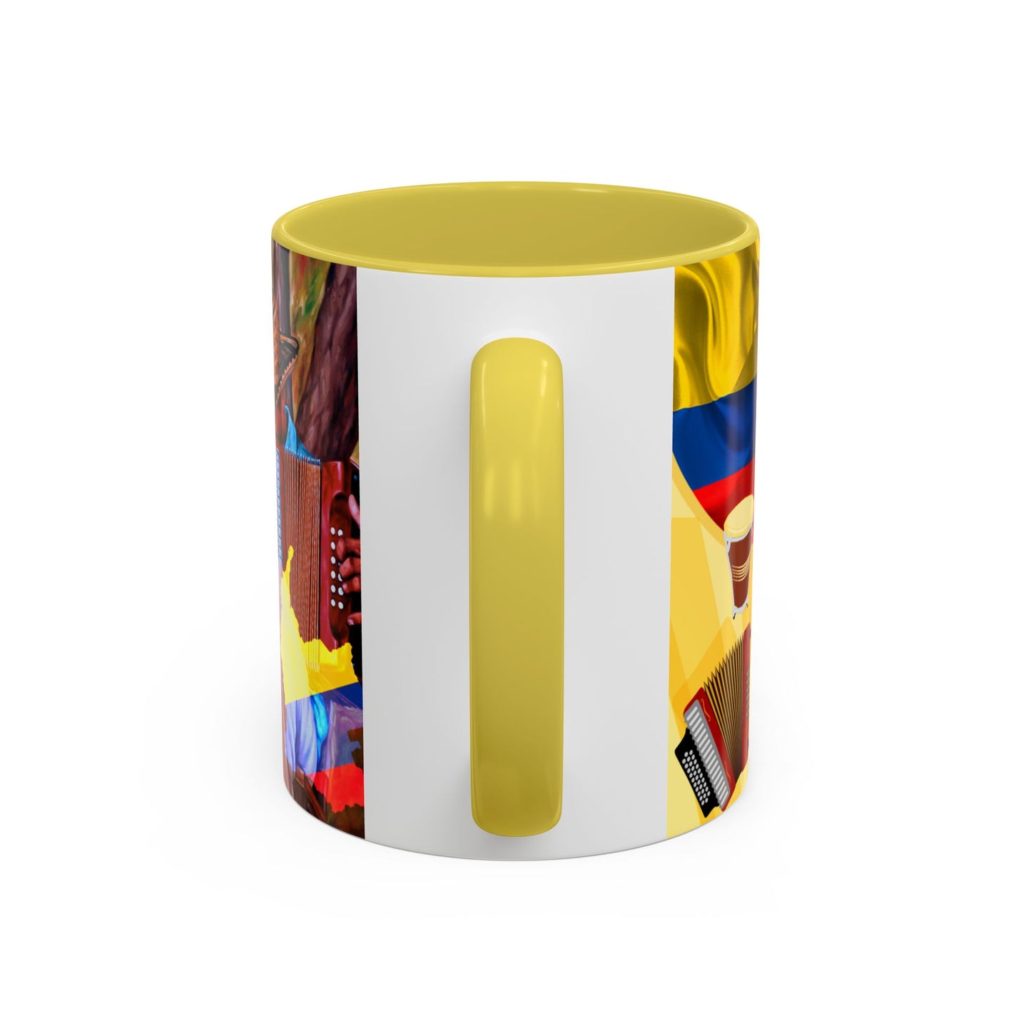 Colorful Colombian Art Mugs, Coffee Cup, Unique Gift, Vibrant Design, Home Decor, Cultural Celebrations