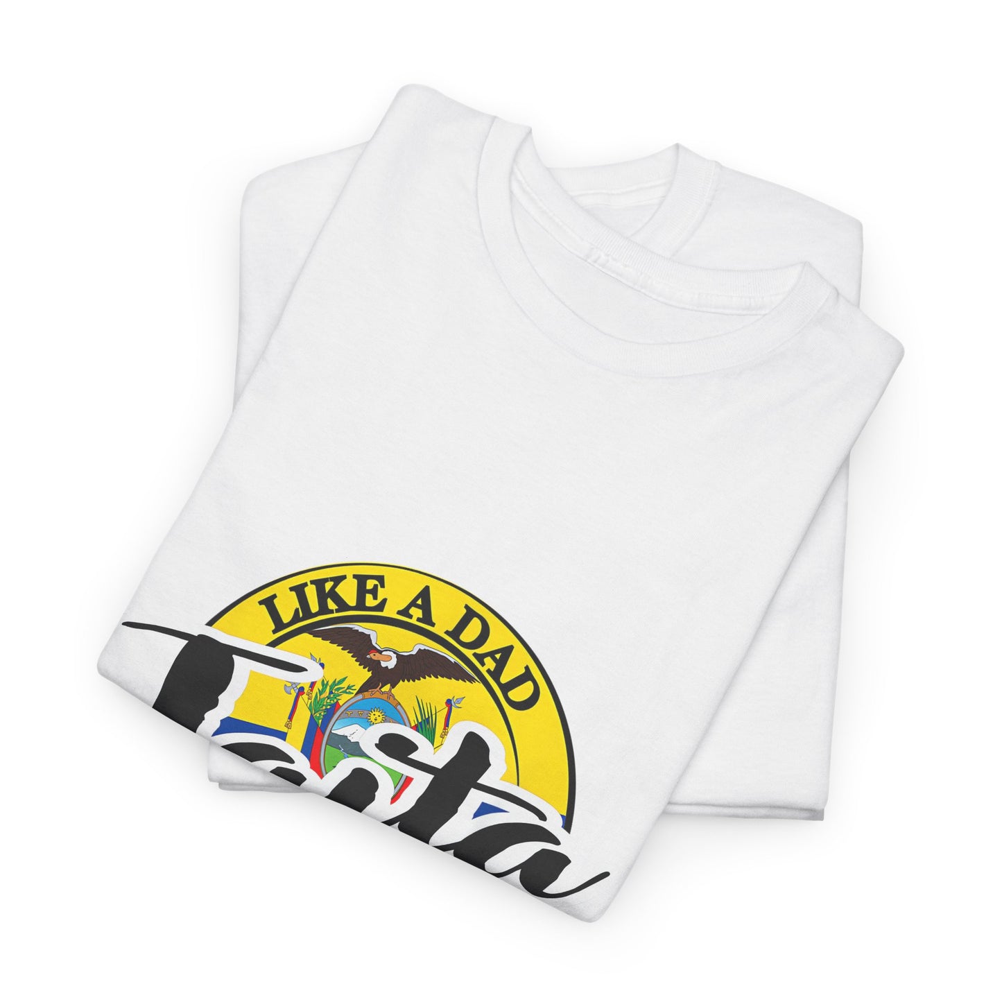 Dad Life Unisex Heavy Cotton Tee, Father's Day Gift, Dad T-Shirt, Birthday Shirt for Dads, Casual Wear for Men, Camiseta Ecuador