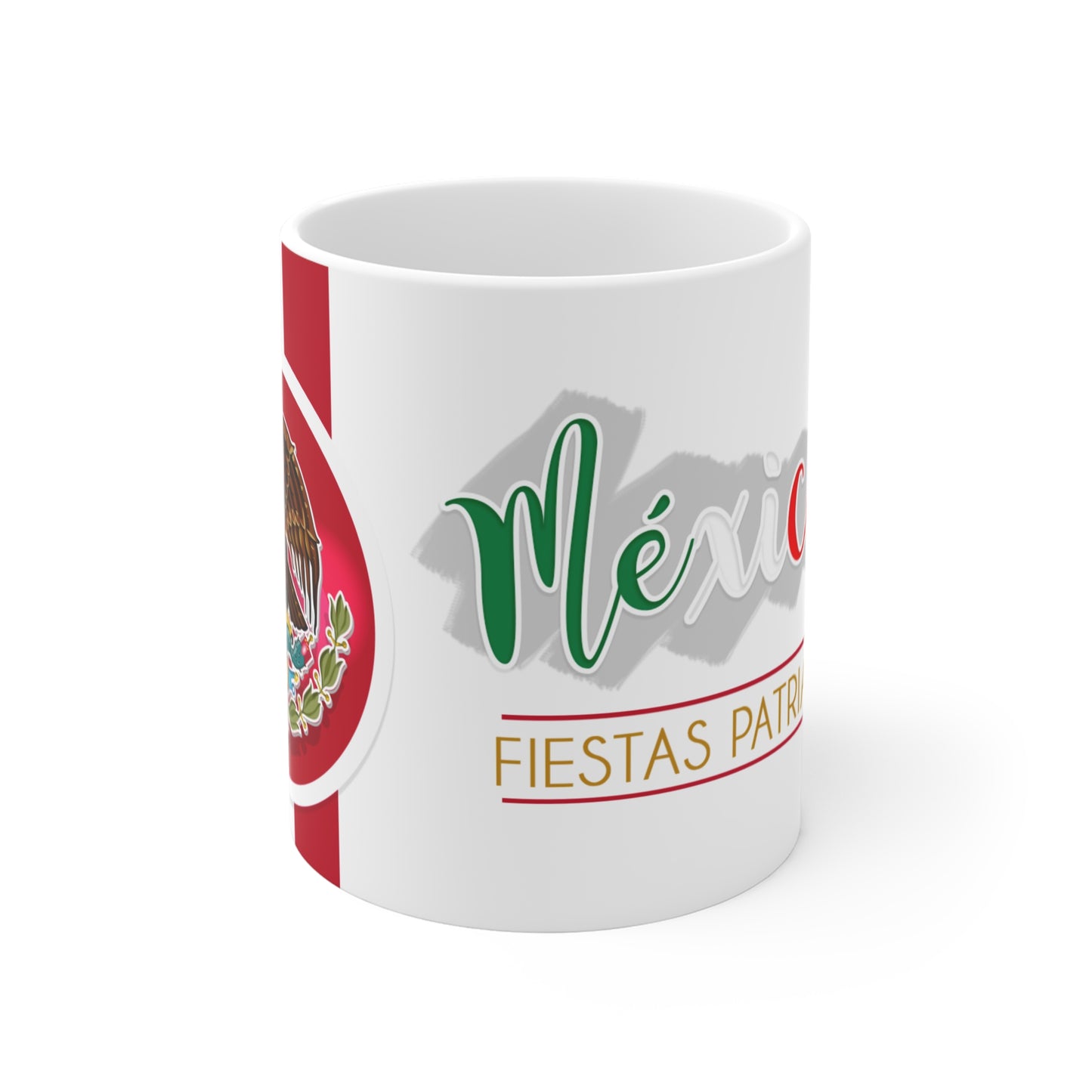 Mexican Heritage Mug | Celebrate Fiestas Patrias, Coffee Cup for Cultural Pride, Gift for Mexico Independence Day, Taza México