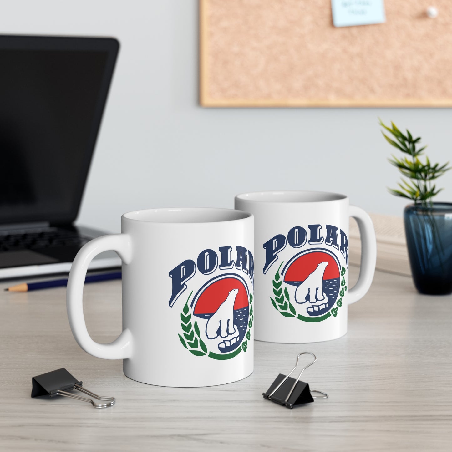 Polar Adventure Mug - Eco-Friendly Coffee Cup for Nature Lovers, Great for Gifts, Camping, Outdoor Enthusiasts, and Holidays