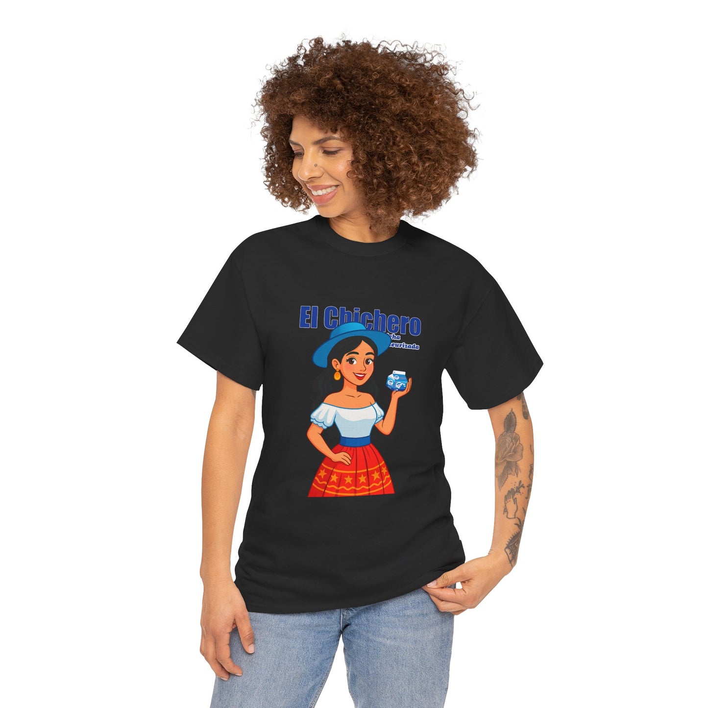 Cultural Graphic Tee - El Chichero Design, Unisex Cotton T-Shirt, Perfect Gift for Heritage Celebrations, Casual Wear, Fiesta Outfits