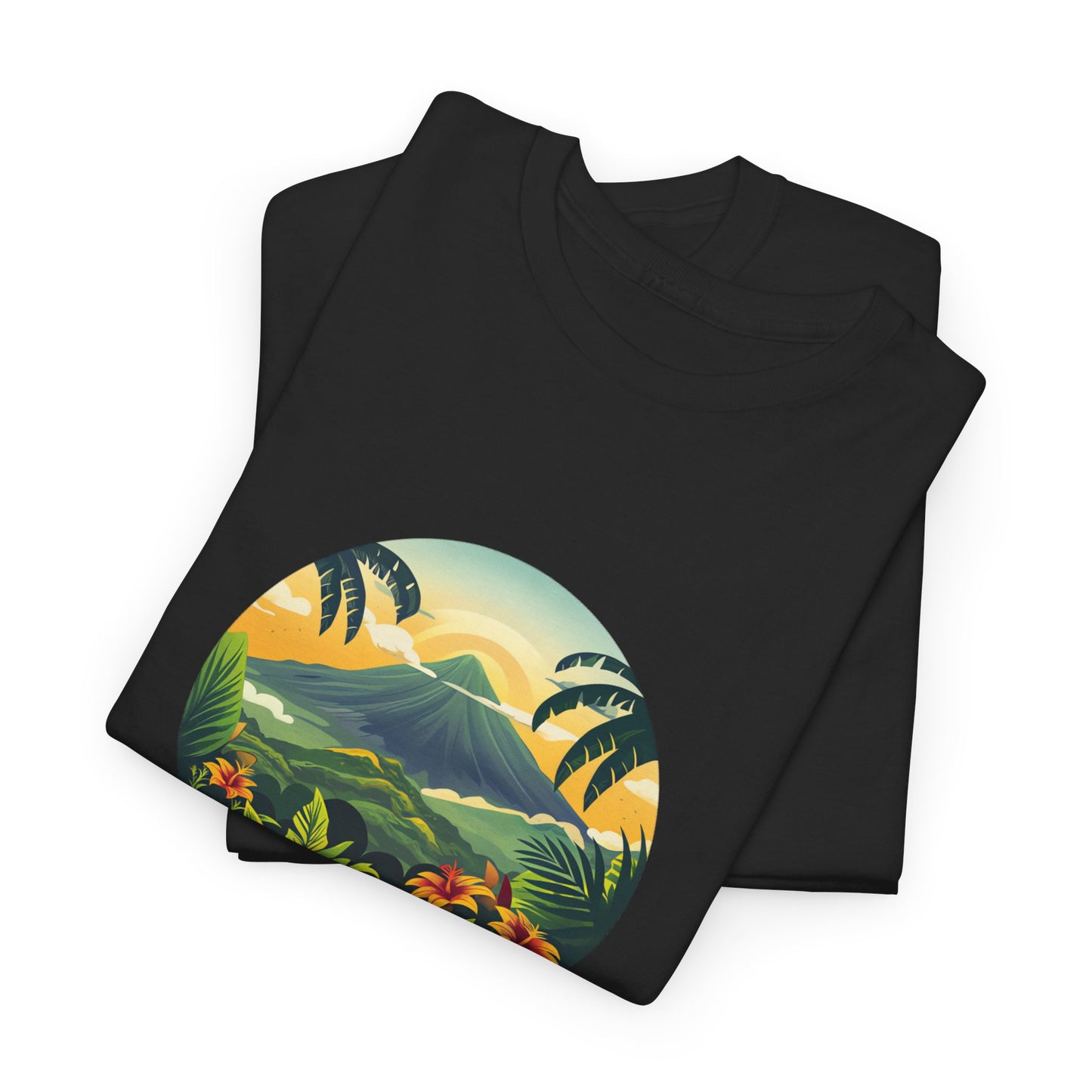Nicaragua Tropical Landscape Tee, Casual Wear, Travel Souvenir, Nature Lover Gift, Summer Outfit, Graphic T-Shirt