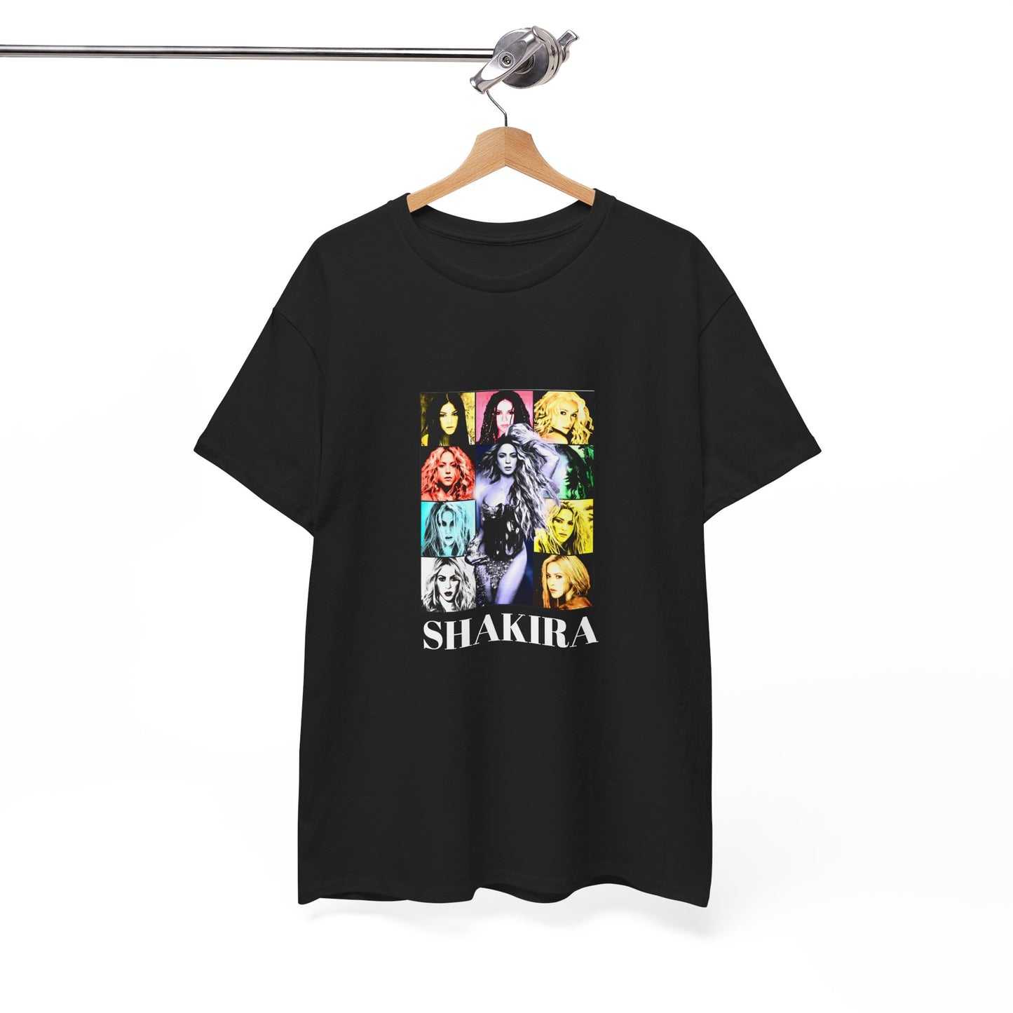 Shakira Graphic Tee, Retro Music Shirt, Unisex Cotton Top, Gift for Fans, Statement Tee, Casual Wear