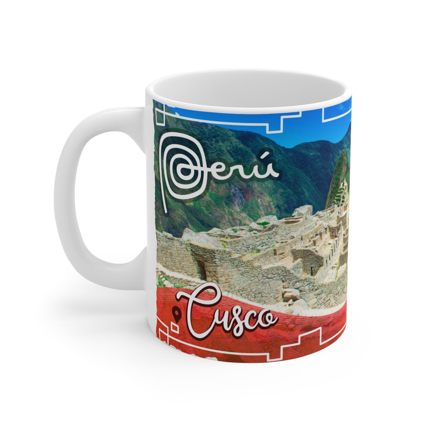 Machu Picchu Travel Mug, Peru Cusco Coffee Cup, Adventure Lover Gift, Souvenir Mug, World Travel Decor, Taza Perú