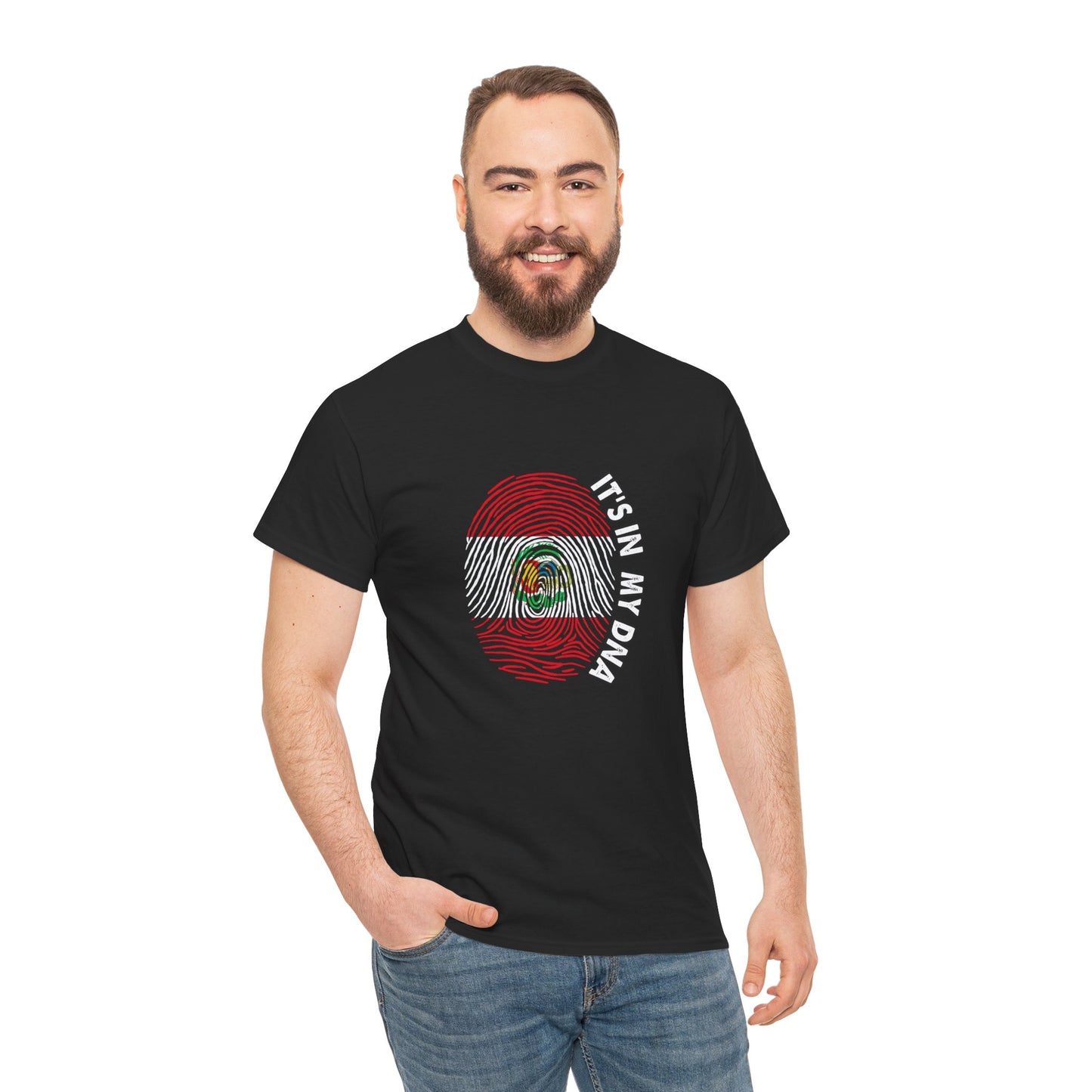 Peruvian Heritage Tee: It's in My DNA, Unisex Cotton Shirt, Cultural Apparel, Gift for Peruvians, Casual Wear, Travel Souvenir