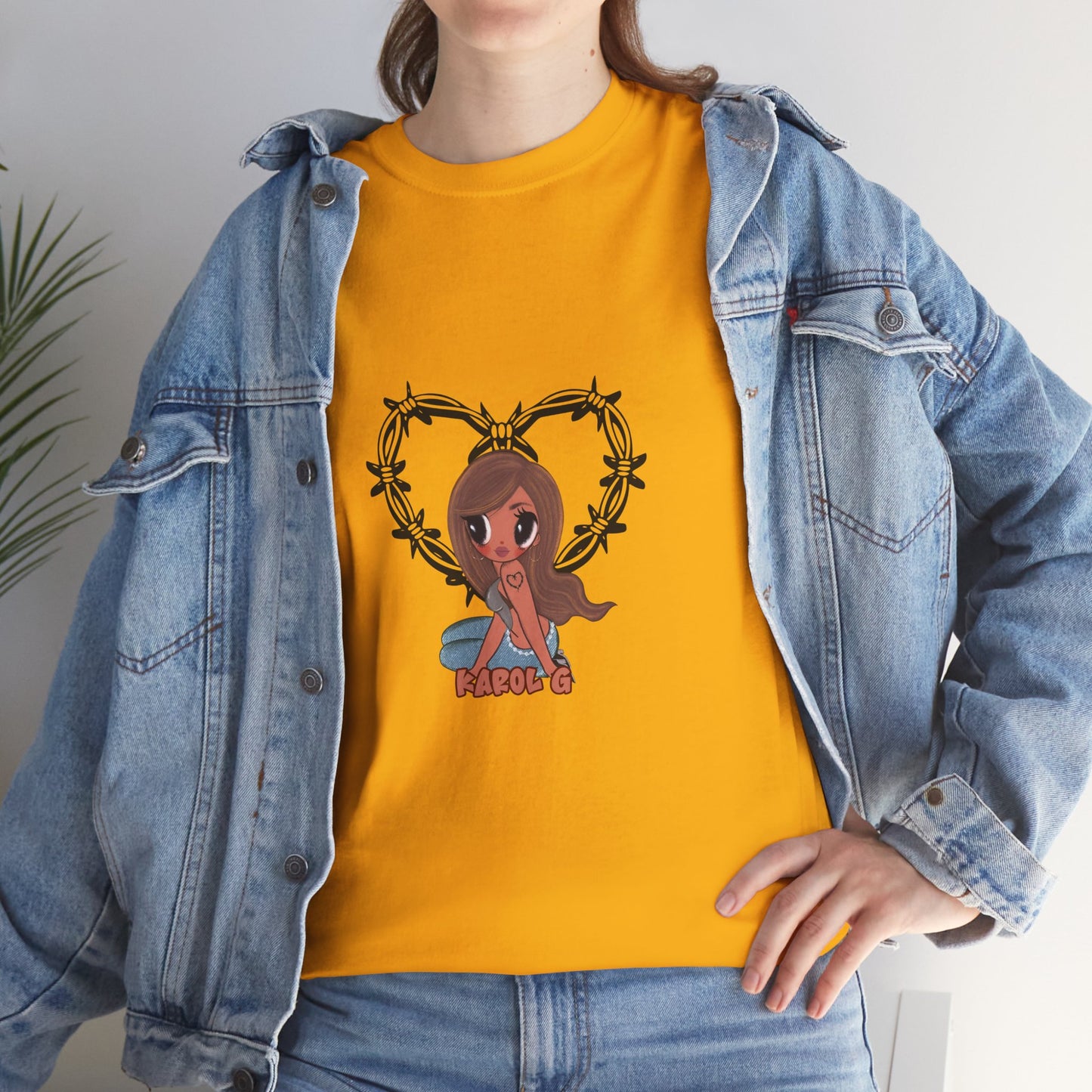 Karol G Unisex Heavy Cotton Tee - Album Tropicoqueta 2025 Camiseta