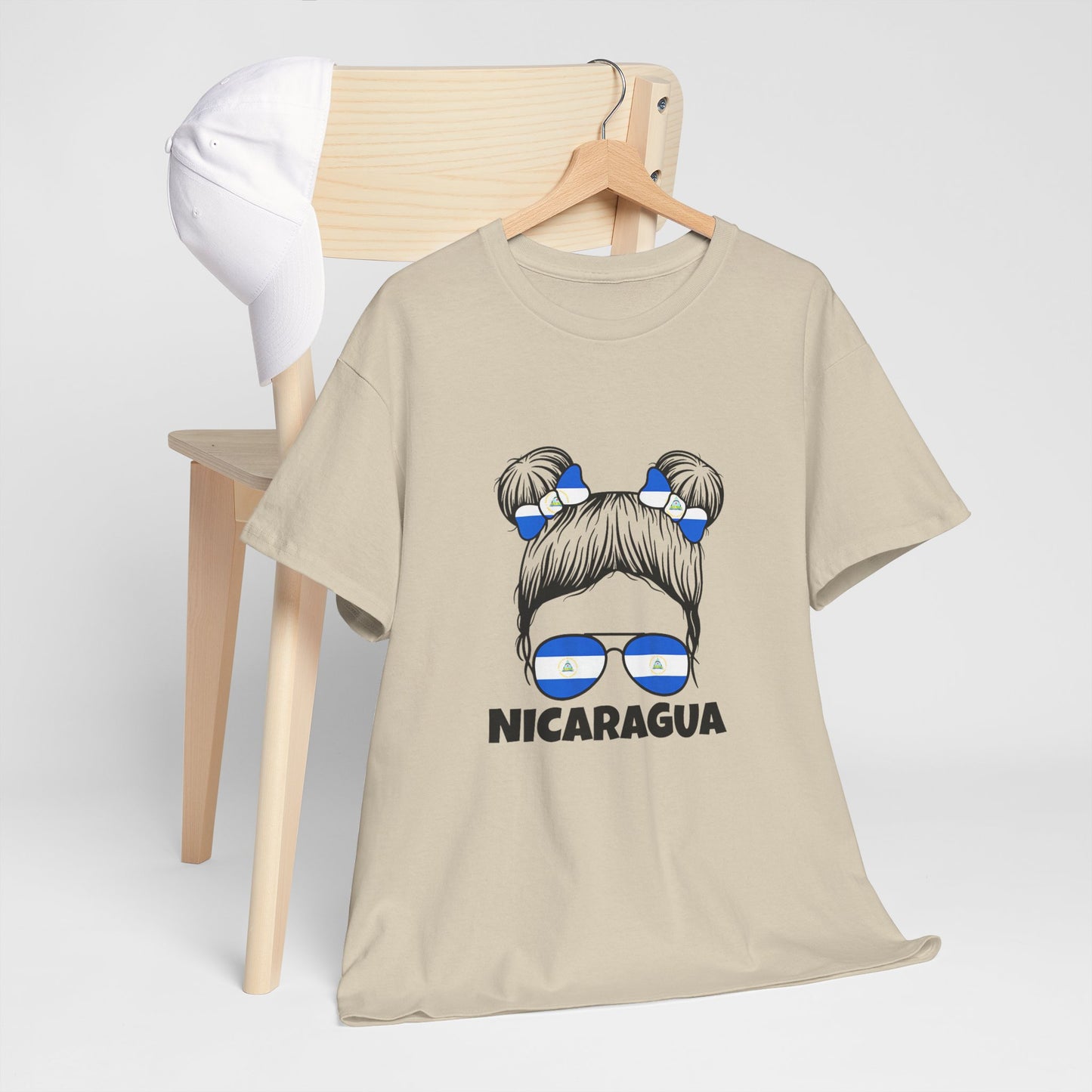 Nicaragua Pride Tee, Unisex Cotton T-Shirt, Summer Festival Shirt, Travel T-Shirt, Gift for Nicaraguan Heritage, Casual Everyday Wear