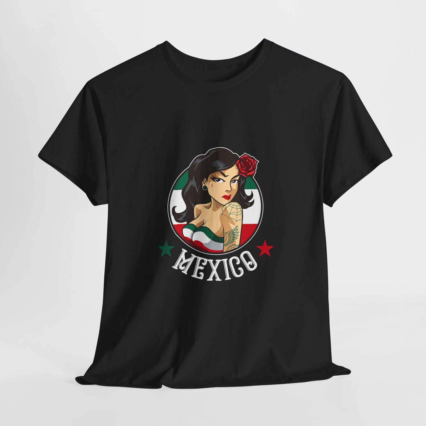 Mexican Heritage Unisex Heavy Cotton Tee, Cultural T-Shirt, Vintage Style Shirt, Ideal for Family Gatherings, Great for Celebrations, [...]