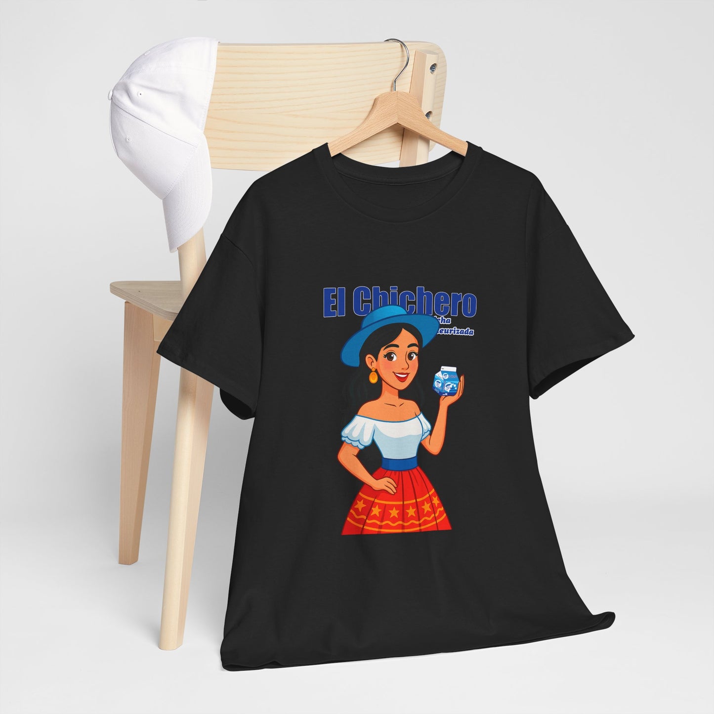 Cultural Graphic Tee - El Chichero Design, Unisex Cotton T-Shirt, Perfect Gift for Heritage Celebrations, Casual Wear, Fiesta Outfits