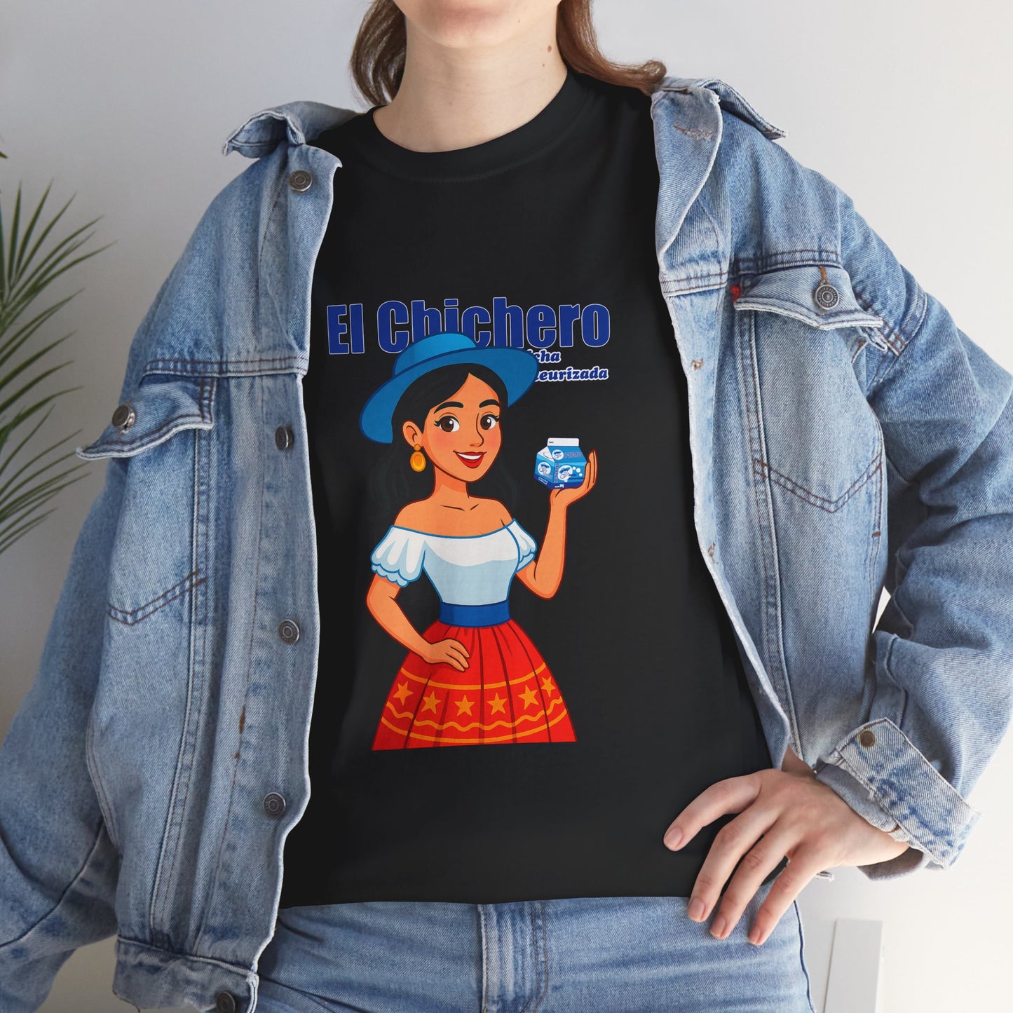 Cultural Graphic Tee - El Chichero Design, Unisex Cotton T-Shirt, Perfect Gift for Heritage Celebrations, Casual Wear, Fiesta Outfits