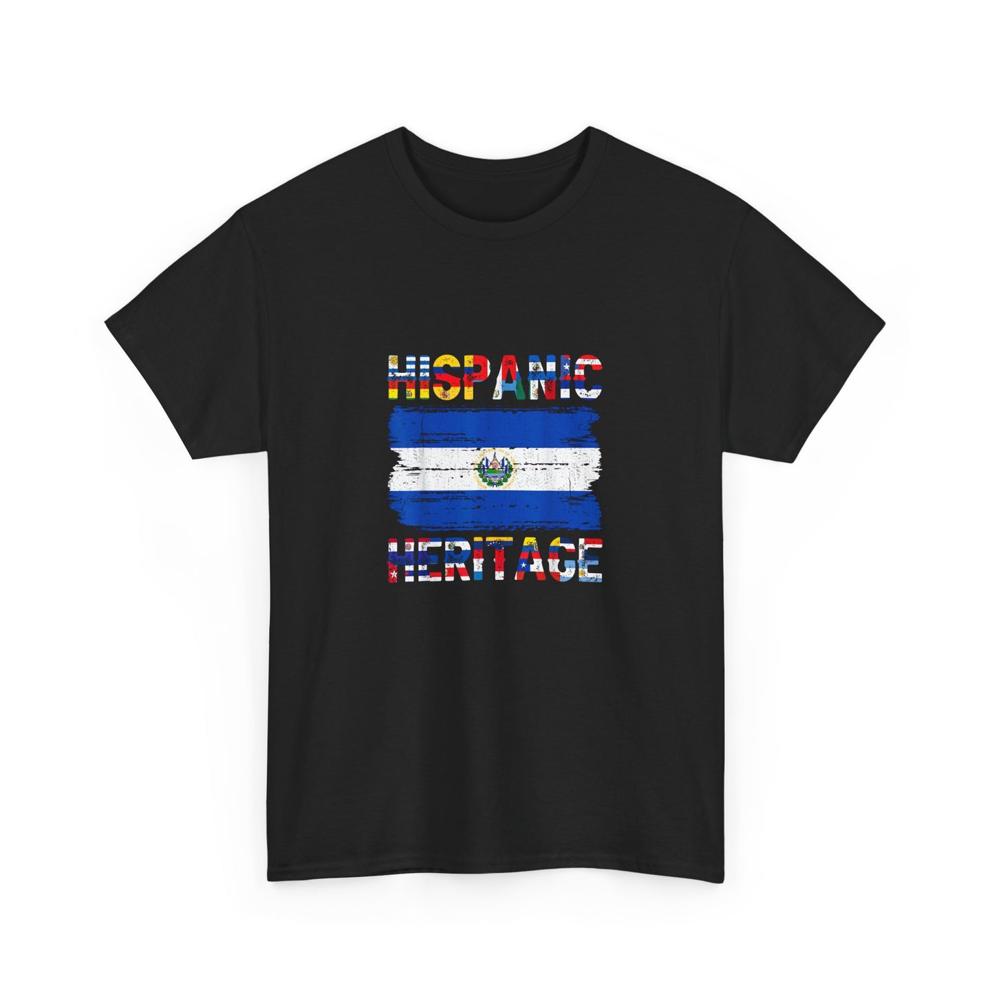 Hispanic Heritage Unisex Tee, Celebration T-Shirt, Cultural Pride Top, Gift for Heritage Month, Casual Wear, Everyday Style