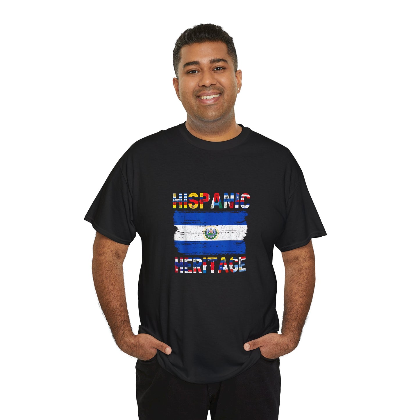 Hispanic Heritage Unisex Tee, Celebration T-Shirt, Cultural Pride Top, Gift for Heritage Month, Casual Wear, Everyday Style