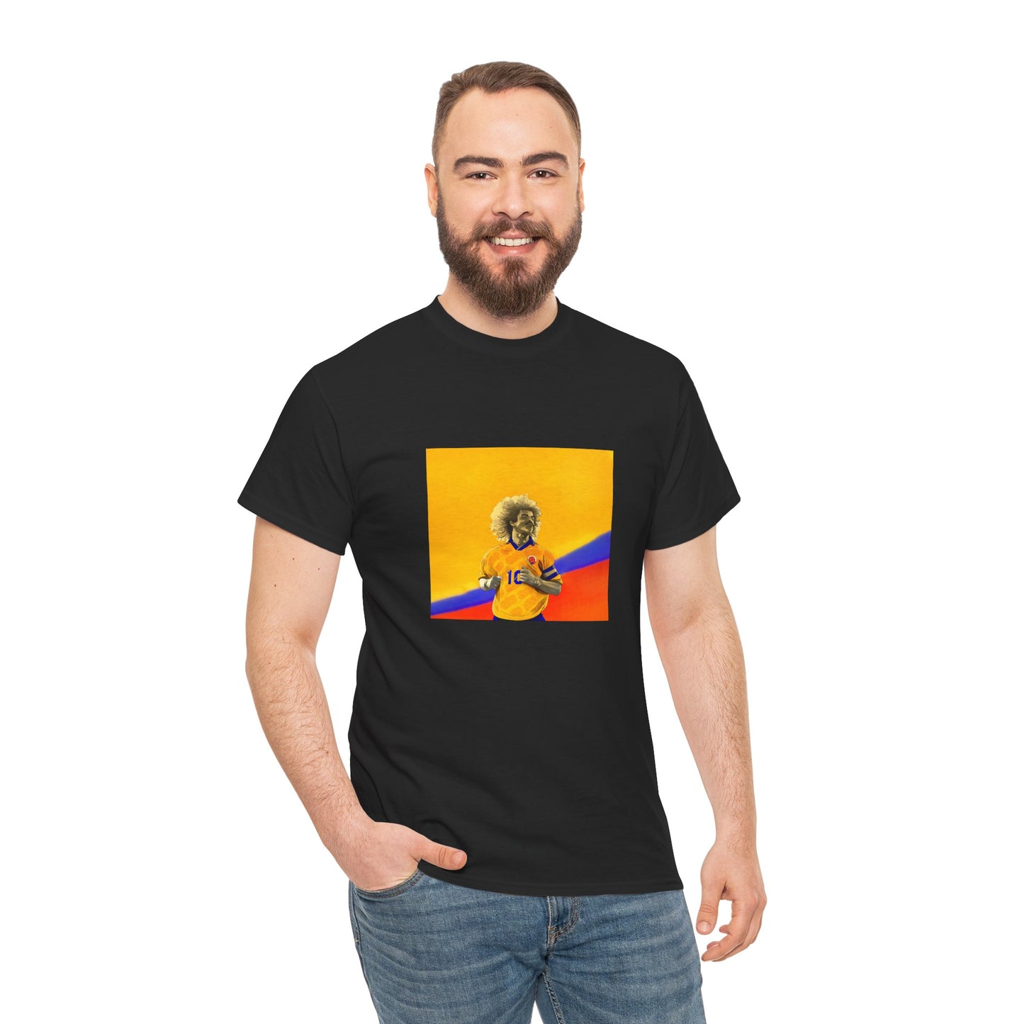 Colombian Football Unisex Tee - Camiseta del Pibe Valderrama