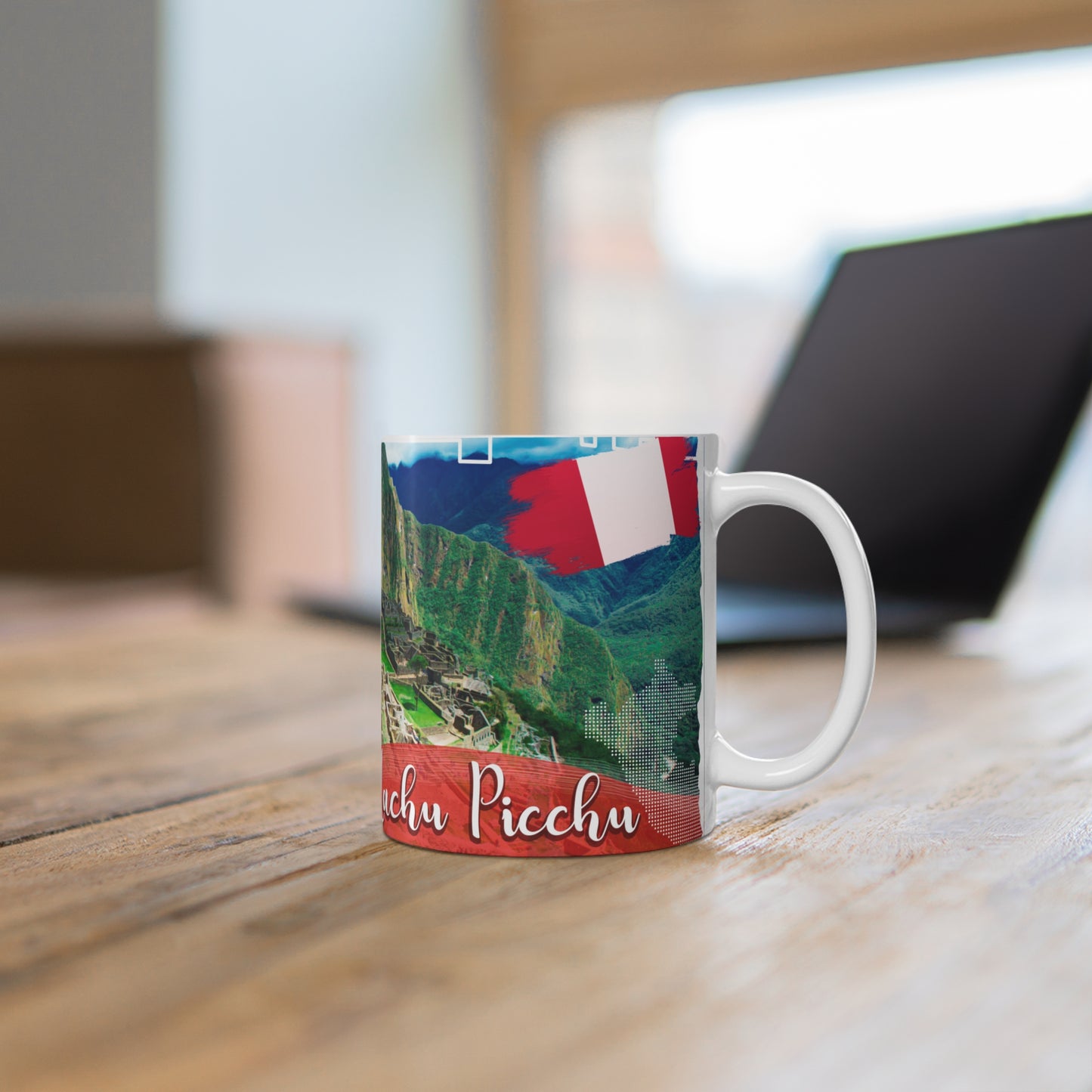 Machu Picchu Travel Mug, Peru Cusco Coffee Cup, Adventure Lover Gift, Souvenir Mug, World Travel Decor, Taza Perú