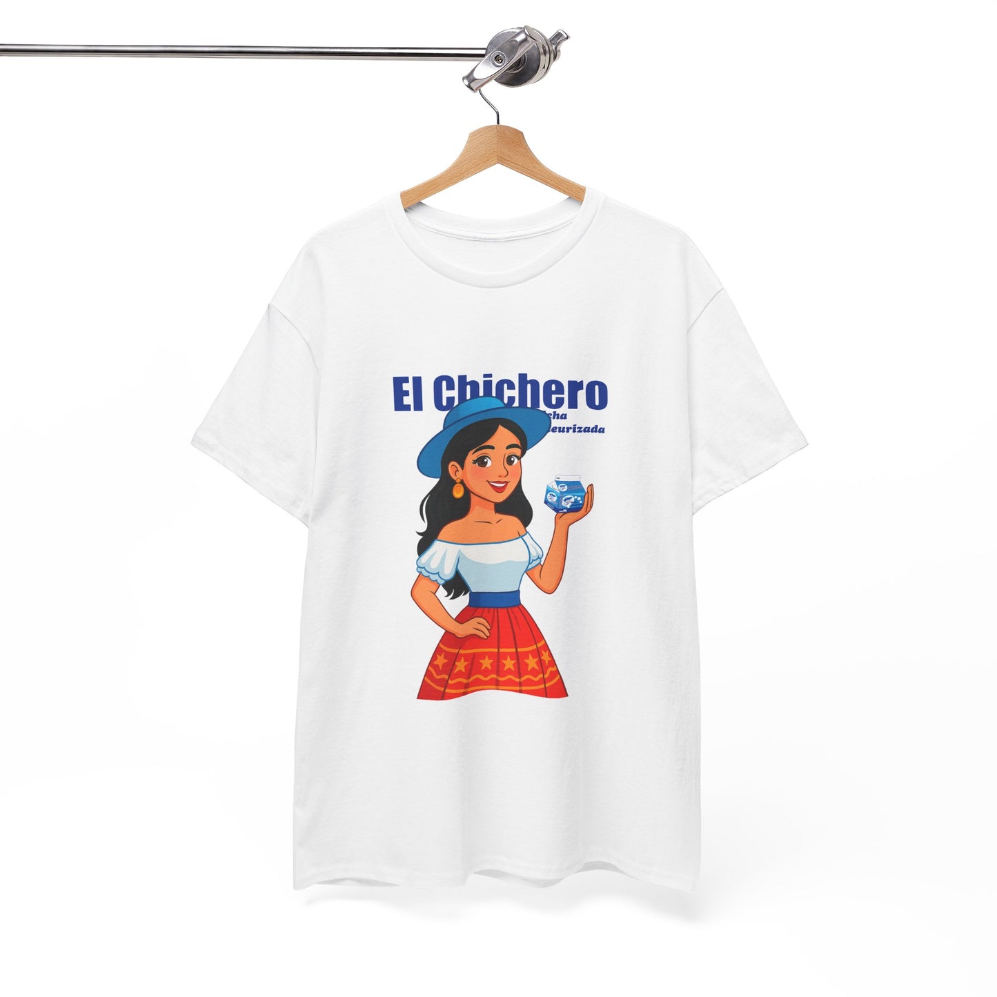 Cultural Graphic Tee - El Chichero Design, Unisex Cotton T-Shirt, Perfect Gift for Heritage Celebrations, Casual Wear, Fiesta Outfits