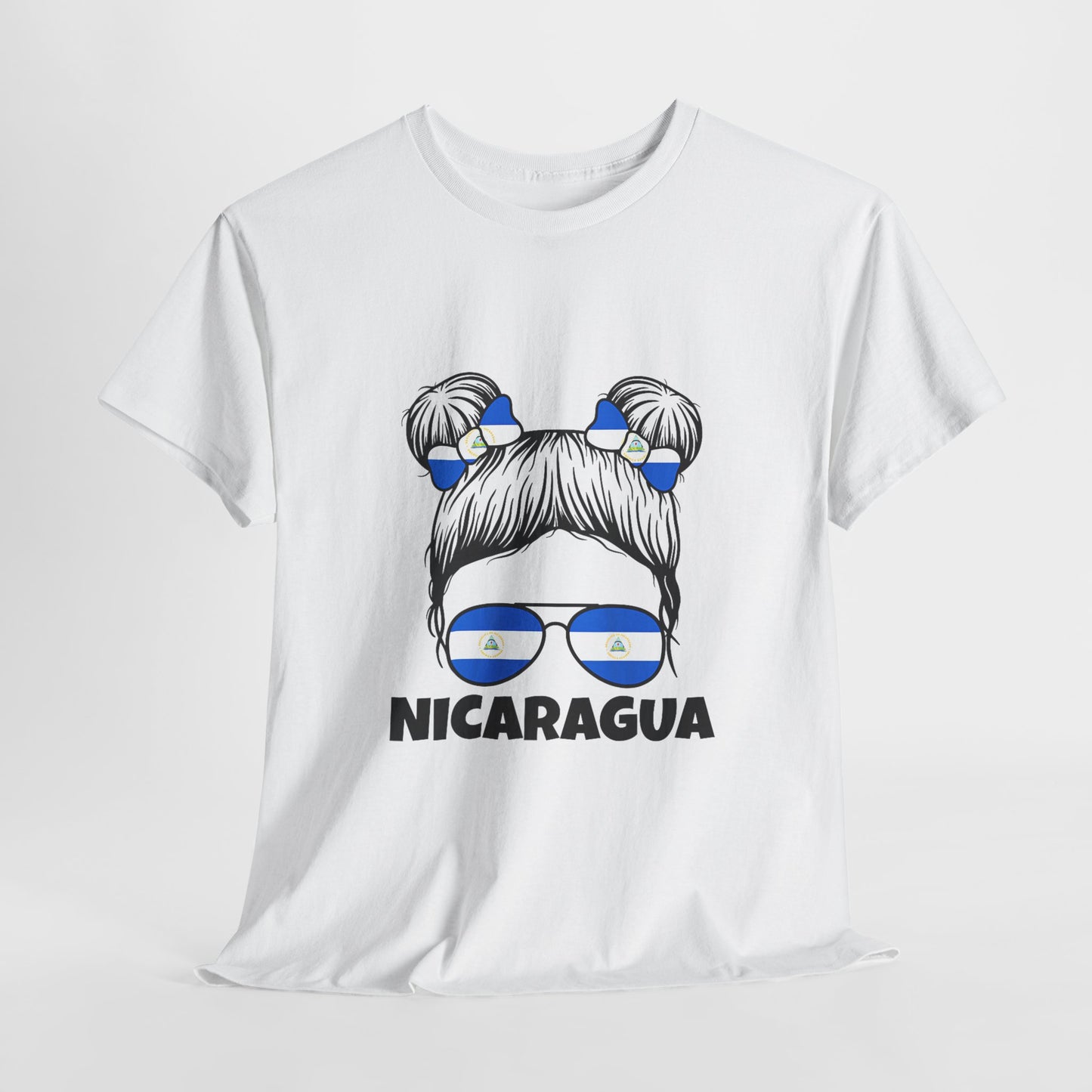 Nicaragua Pride Tee, Unisex Cotton T-Shirt, Summer Festival Shirt, Travel T-Shirt, Gift for Nicaraguan Heritage, Casual Everyday Wear