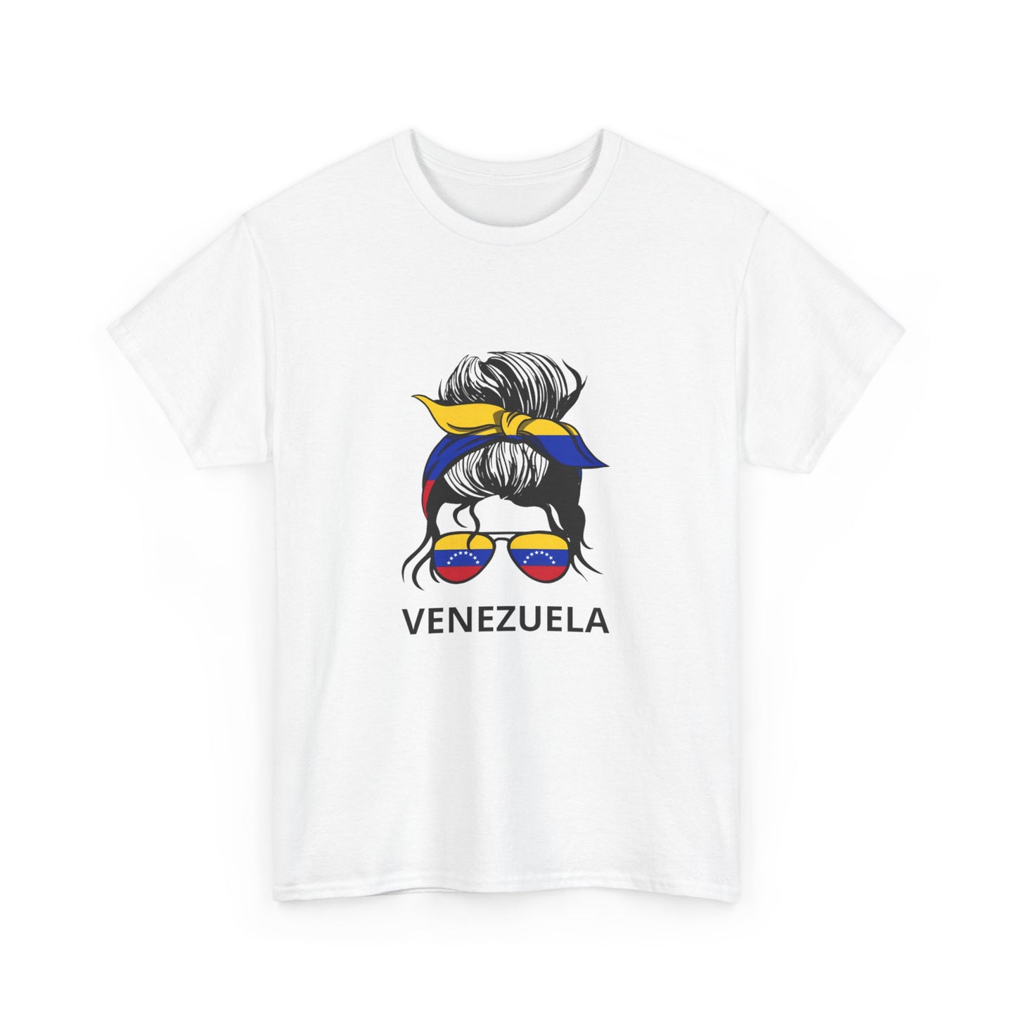 Venezuelan Pride Tee, Unisex Cotton T-Shirt, Casual Wear, Gift for Her, Summer Outfit, Cultural Celebration