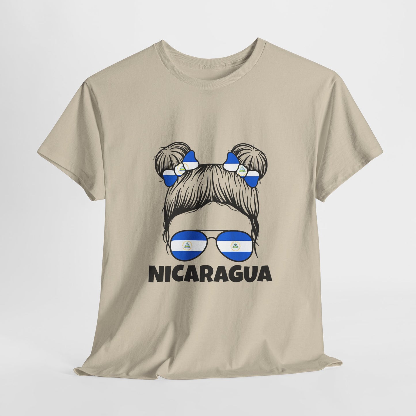Nicaragua Pride Tee, Unisex Cotton T-Shirt, Summer Festival Shirt, Travel T-Shirt, Gift for Nicaraguan Heritage, Casual Everyday Wear