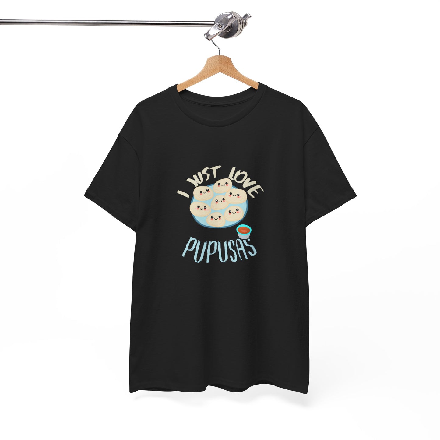 Pupusas Love Tee, Unisex Heavy Cotton Tee, Cute Foodie Shirt, Gift for Food Lovers, Comfortable Everyday Wear, Casual Style, Perfect [...]