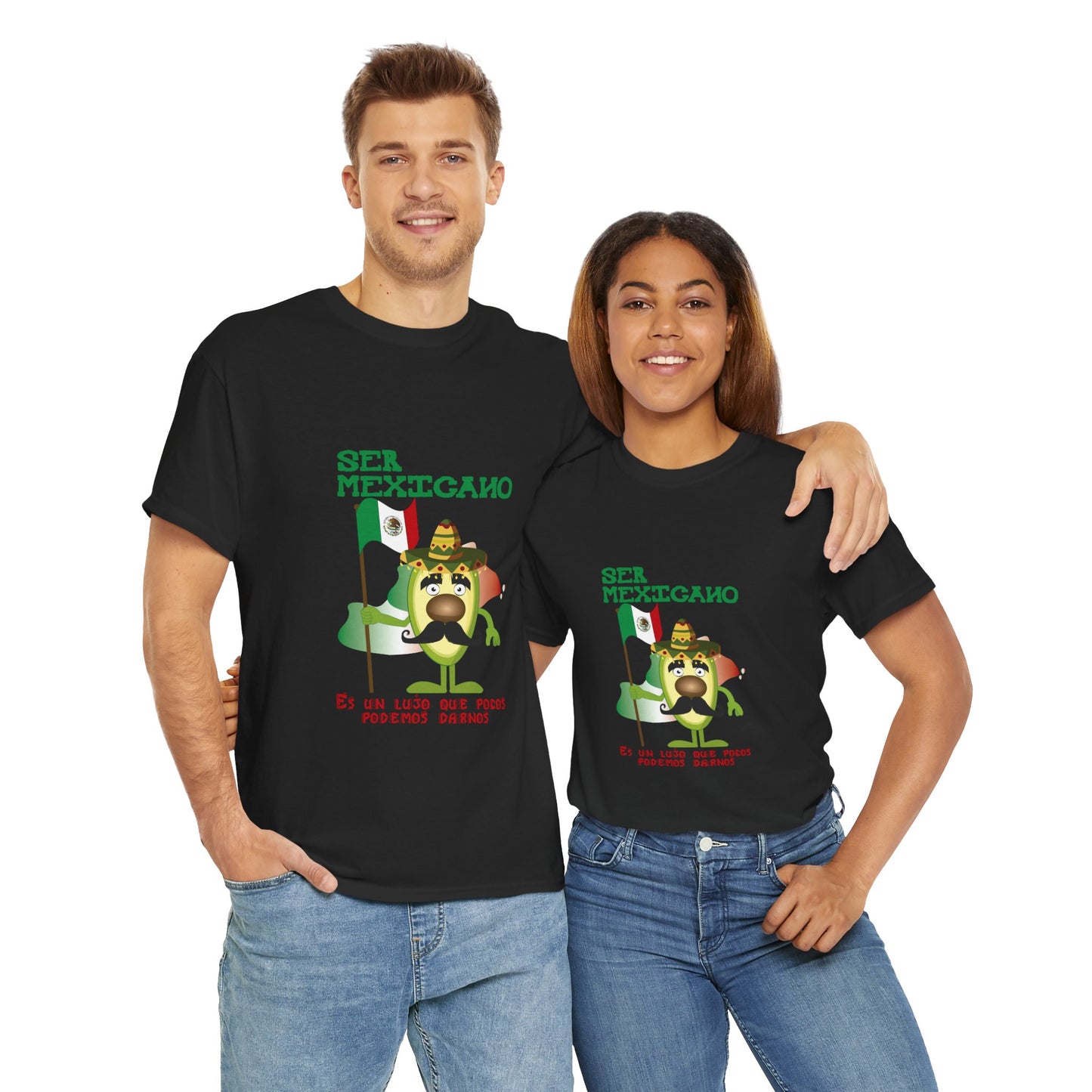 Mexican Heritage Tee, Celebrate Pride, Unisex Cotton T-Shirt, Fun Tees for Friends, Cultural Design, Gift for Heritage Month