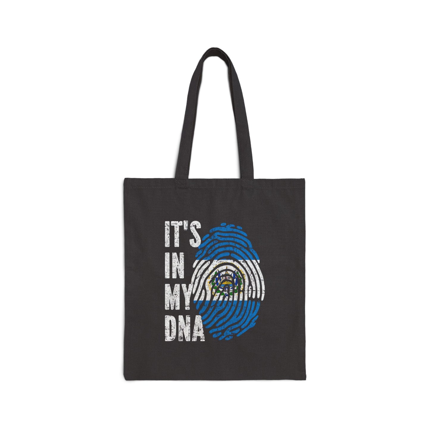 Personalized Cotton Canvas Tote Bag, Eco-Friendly Grocery Bag, Unique Gift for Travel, Stylish Market Tote, It's In My DNA Design