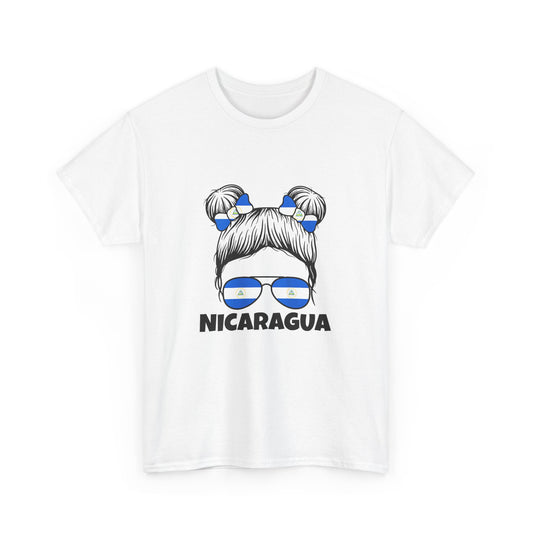 Nicaragua Pride Tee, Unisex Cotton T-Shirt, Summer Festival Shirt, Travel T-Shirt, Gift for Nicaraguan Heritage, Casual Everyday Wear