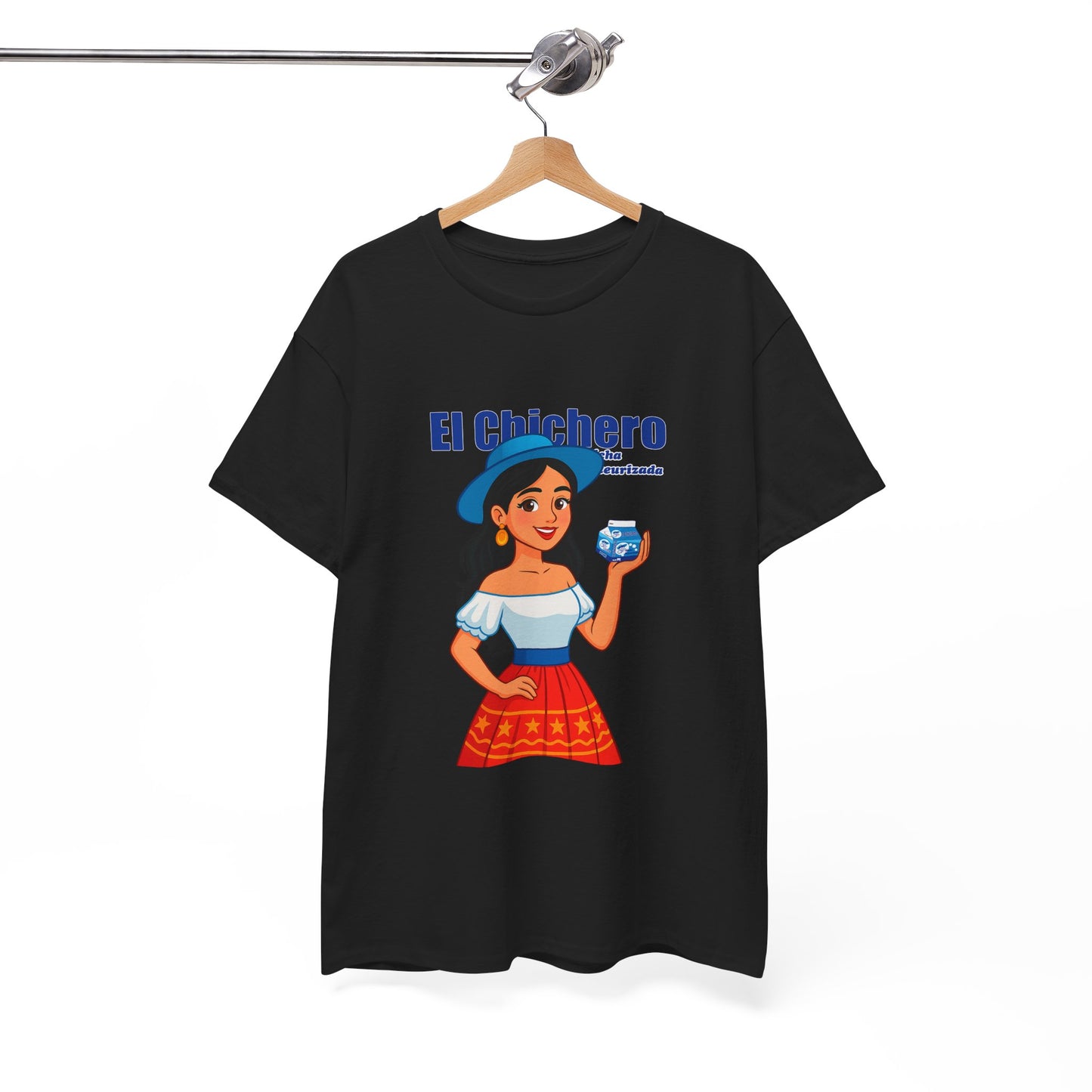 Cultural Graphic Tee - El Chichero Design, Unisex Cotton T-Shirt, Perfect Gift for Heritage Celebrations, Casual Wear, Fiesta Outfits