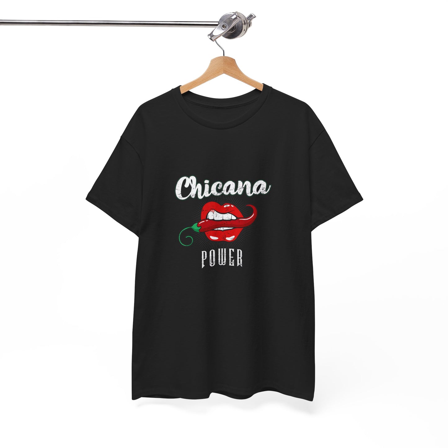 Chicana Power Tee, Unisex Heavy Cotton Tee, Empowerment Shirt, Latina Pride Apparel, Statement T-Shirt, Cultural Pride Wear