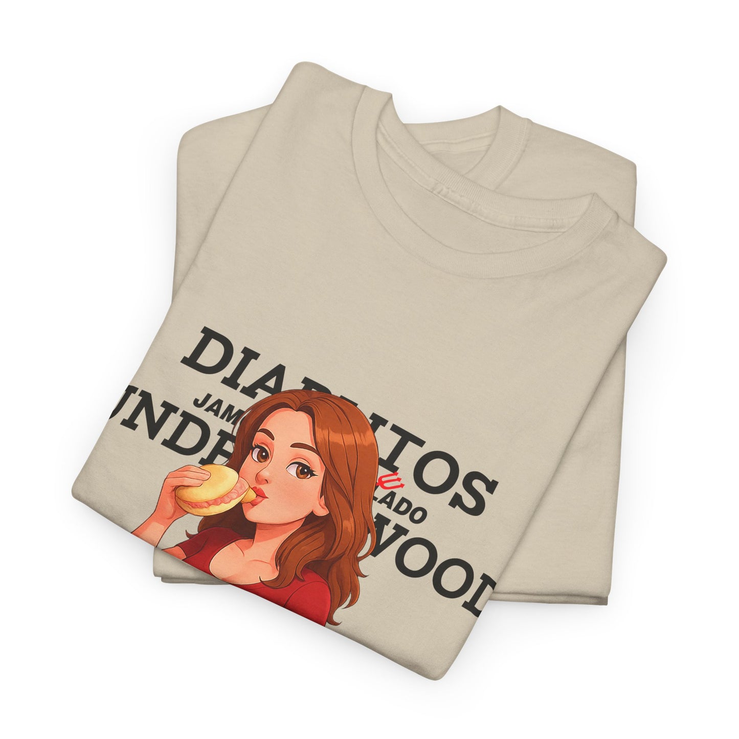 Playful Unisex Heavy Cotton Tee, Graphic T-Shirt, Funny Quote Tee, Gift for Friends, Casual Wear, Summer Outing, Camiseta Venezuela