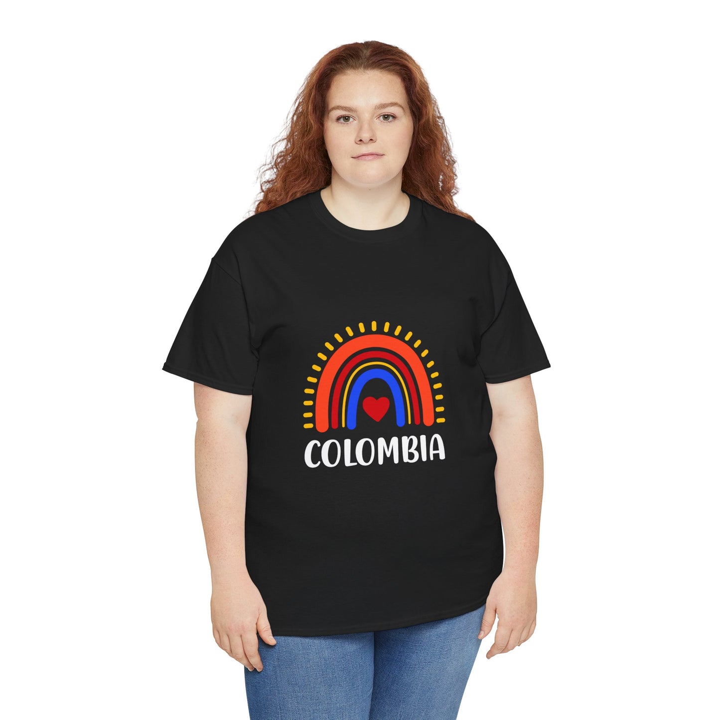 Colombian Girl Design Tee, Camiseta Colombian Girl, T-shirt Colombian, Moda Colombiana