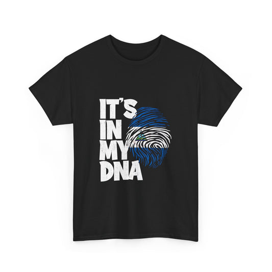 Nicaragua Unisex Heavy Cotton Tee - It's In My DNA Graphic Tee, Casual Wear, Gift for Friends, Family Reunion Shirt, Unique Statement Piece