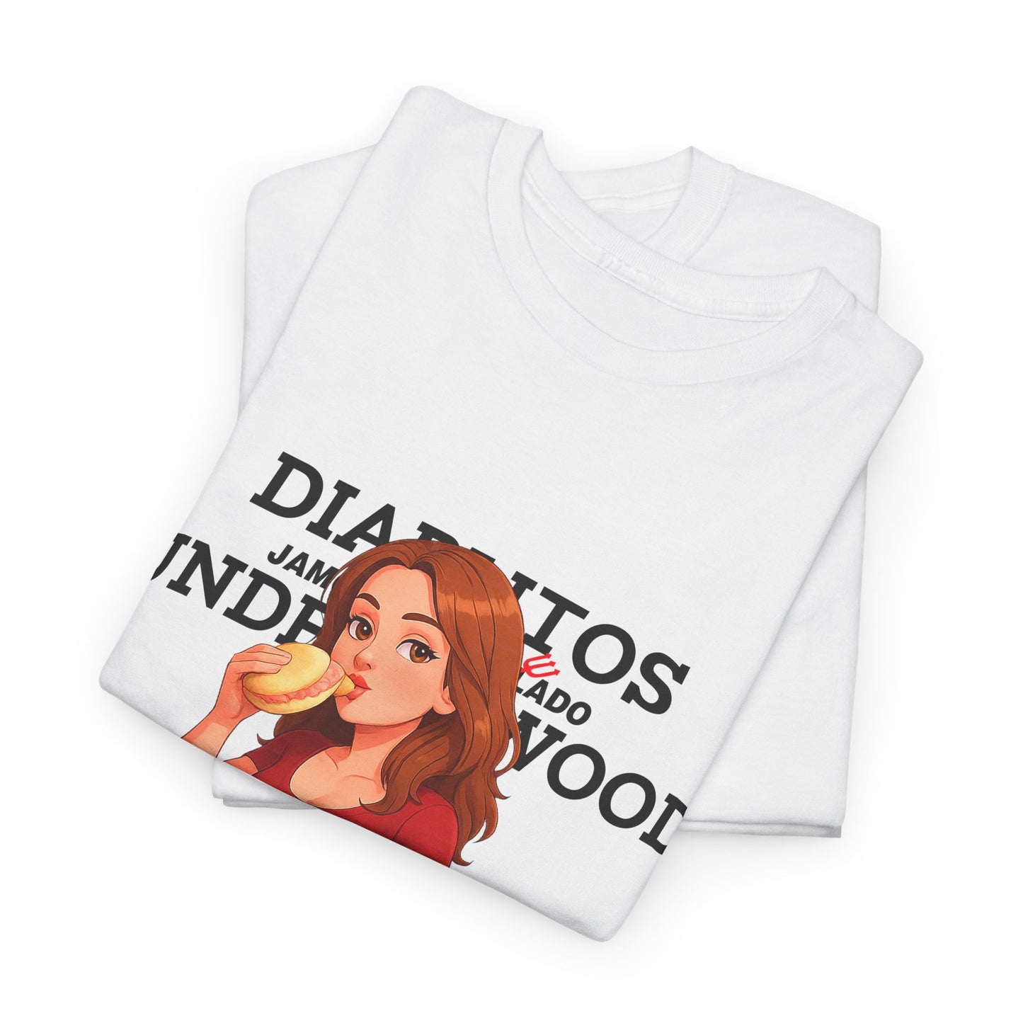 Playful Unisex Heavy Cotton Tee, Graphic T-Shirt, Funny Quote Tee, Gift for Friends, Casual Wear, Summer Outing, Camiseta Venezuela