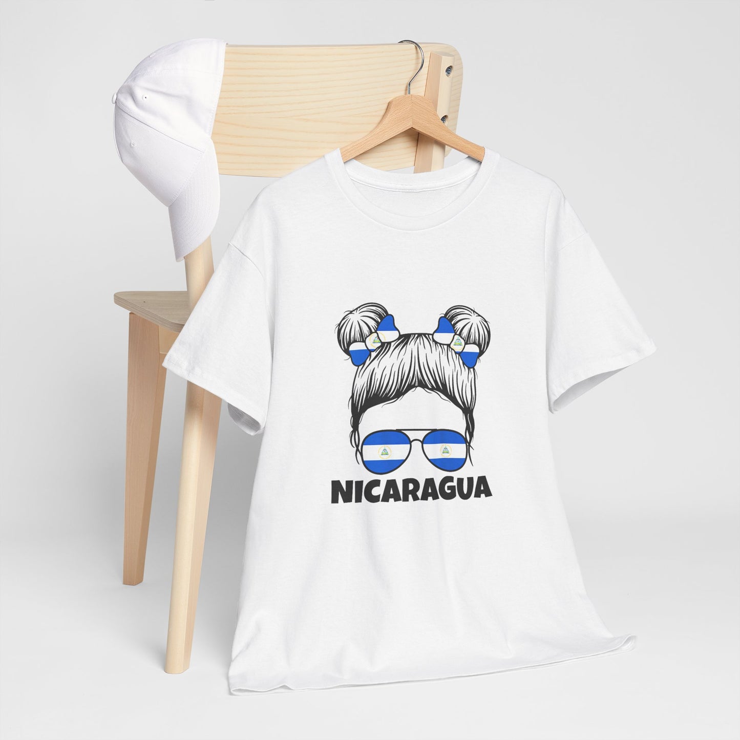 Nicaragua Pride Tee, Unisex Cotton T-Shirt, Summer Festival Shirt, Travel T-Shirt, Gift for Nicaraguan Heritage, Casual Everyday Wear