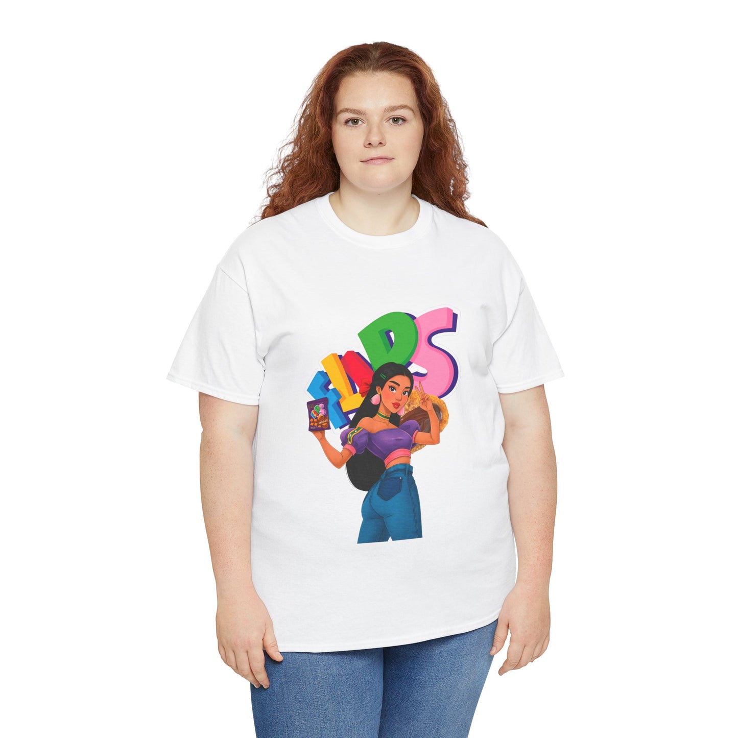 Vibrant Graphic Tee with Colorful Design, Unisex Cotton Shirt for Casual Wear, Street Style Fashion, Unique Gift Idea, Spring/Summer [...]