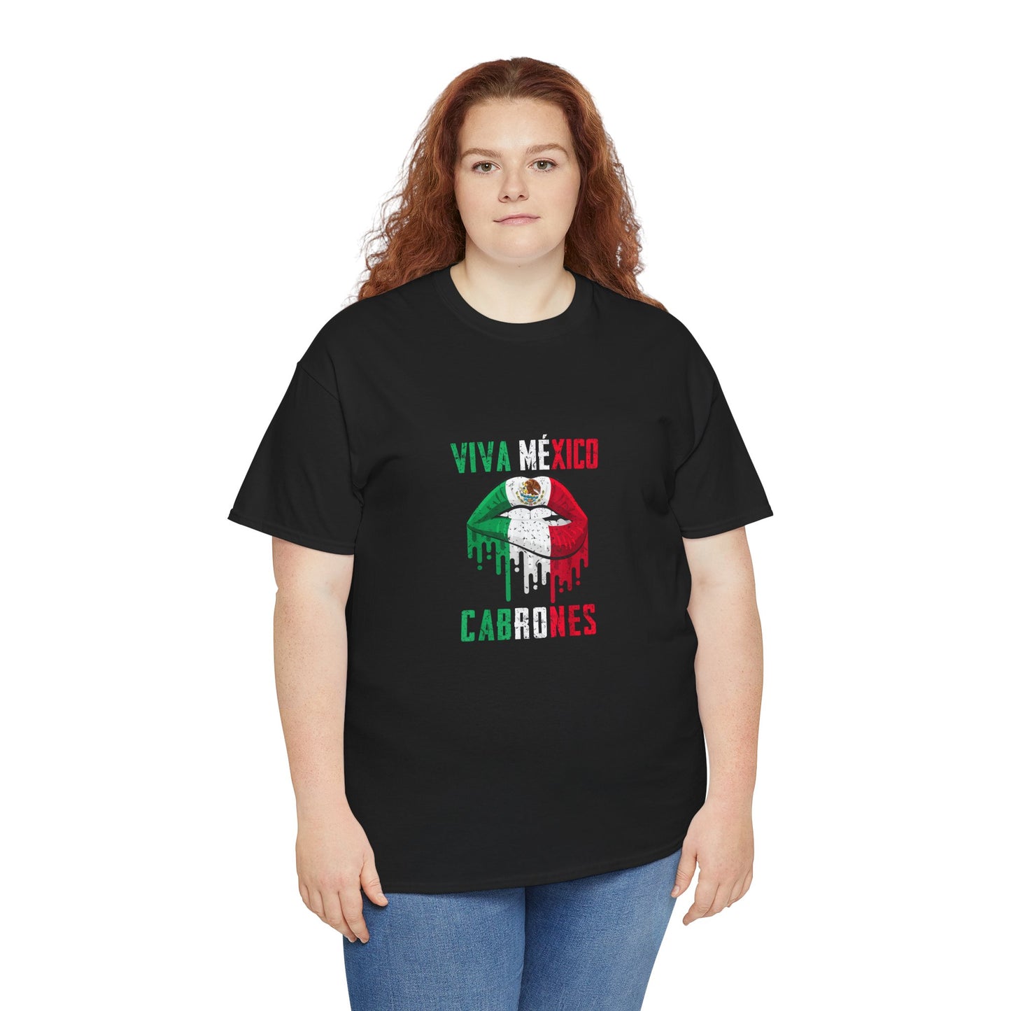 Viva México Cabrones Tee, Unisex Heavy Cotton Shirt, Mexican Pride T-Shirt, Casual Top, Gift for Celebrations