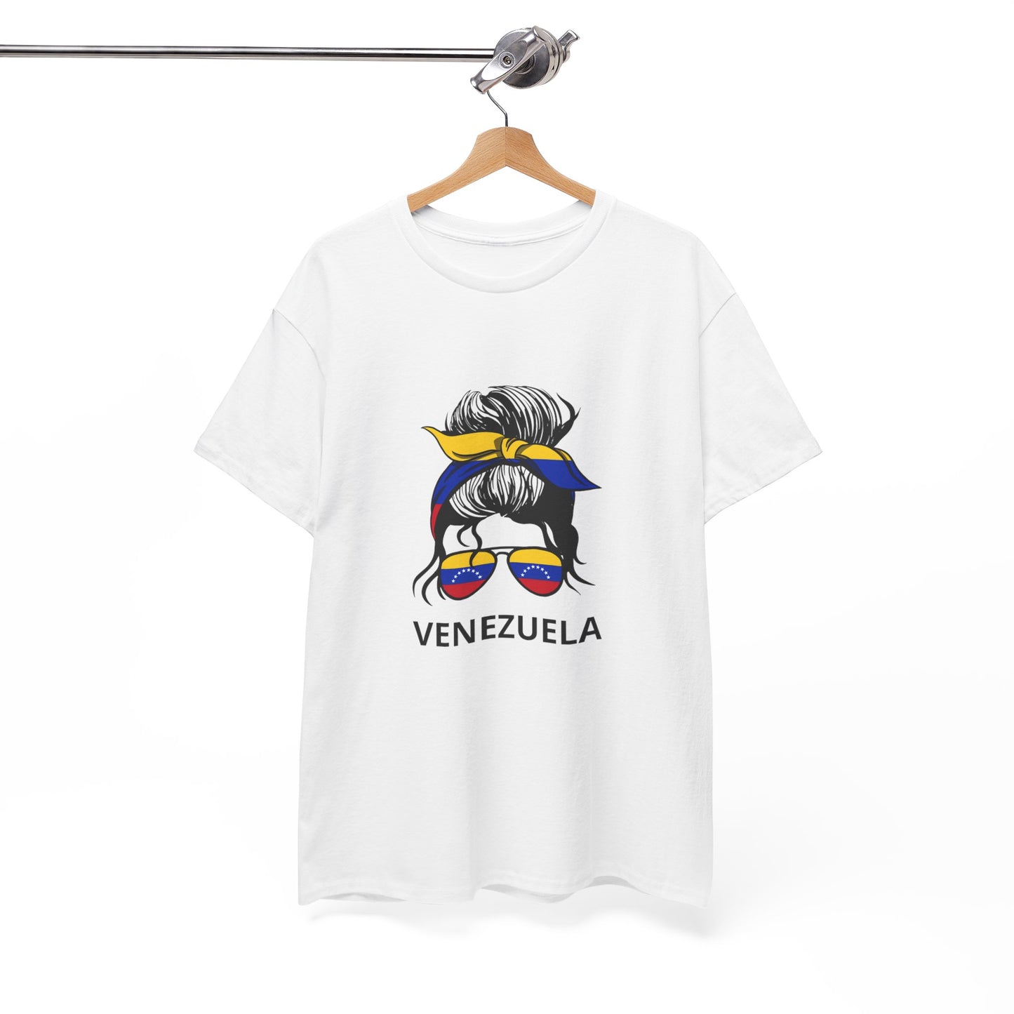 Venezuelan Pride Tee, Unisex Cotton T-Shirt, Casual Wear, Gift for Her, Summer Outfit, Cultural Celebration